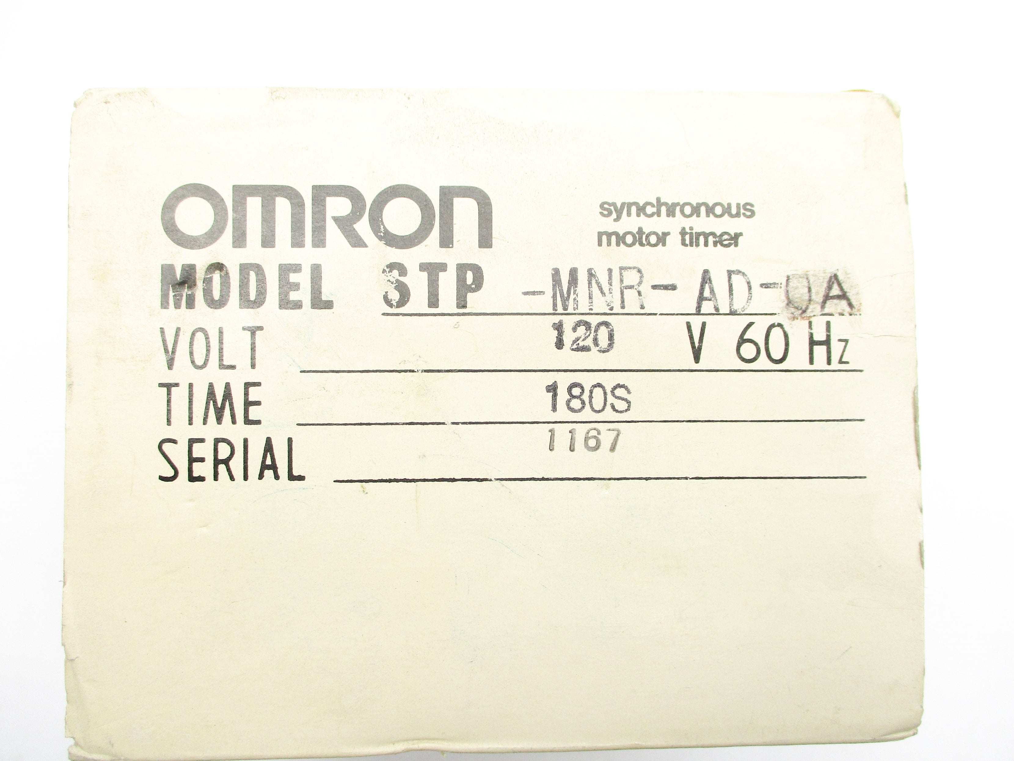 OMRON STP-MNR-AD-UA NSMP