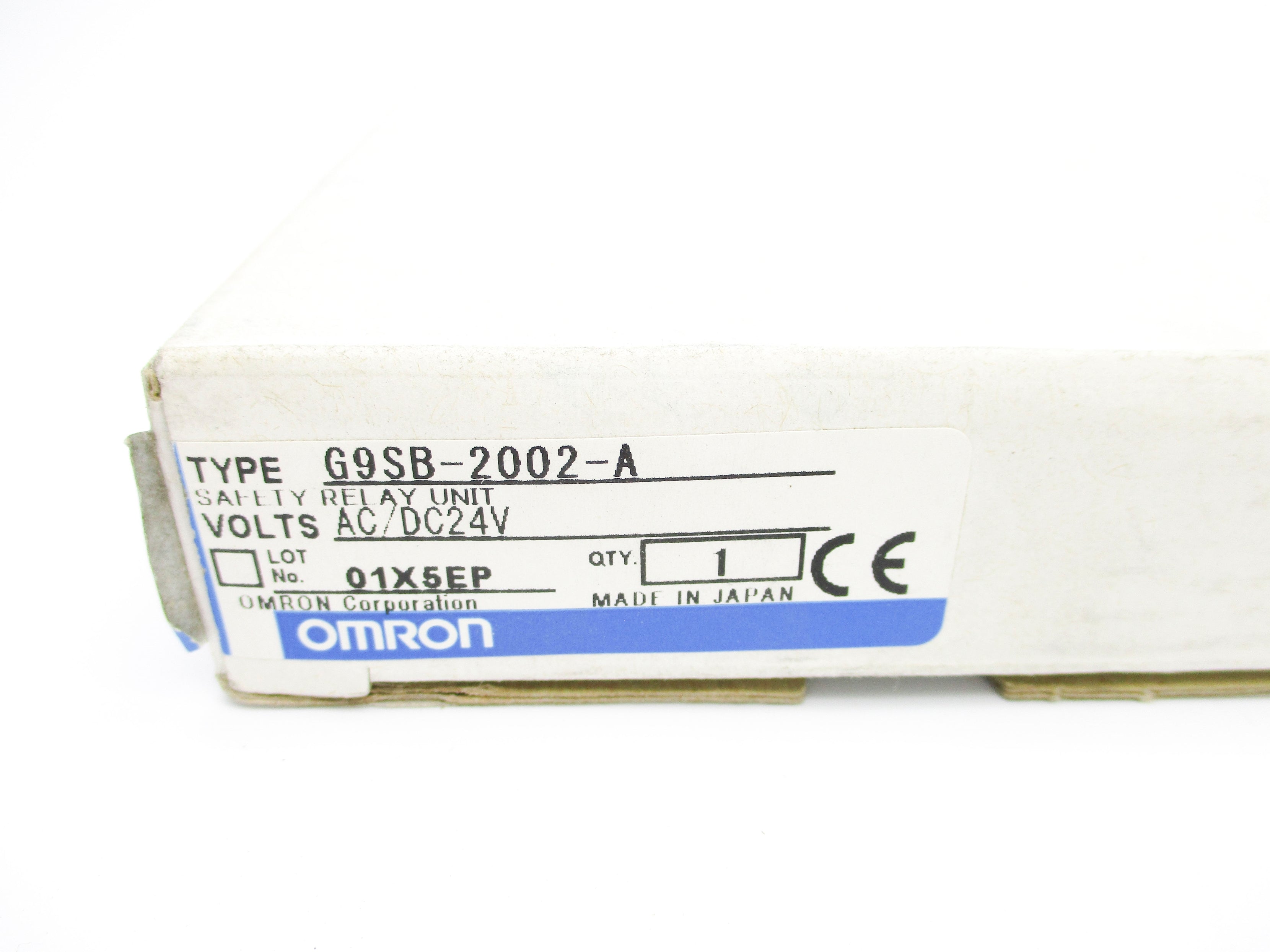 OMRON G9SB-2002-A 24VAC/DC NSMP
