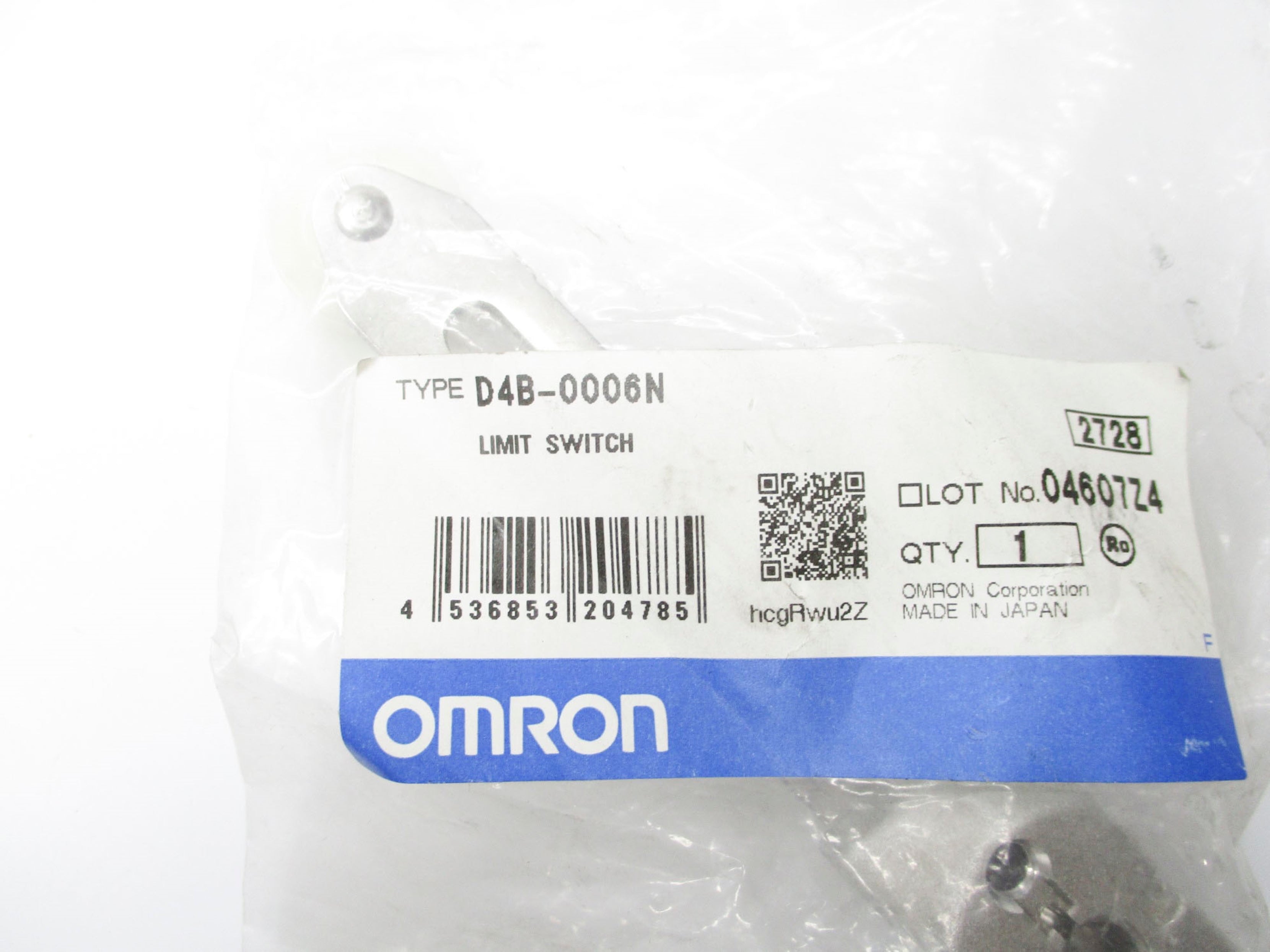 OMRON D4B-0006N NSMP
