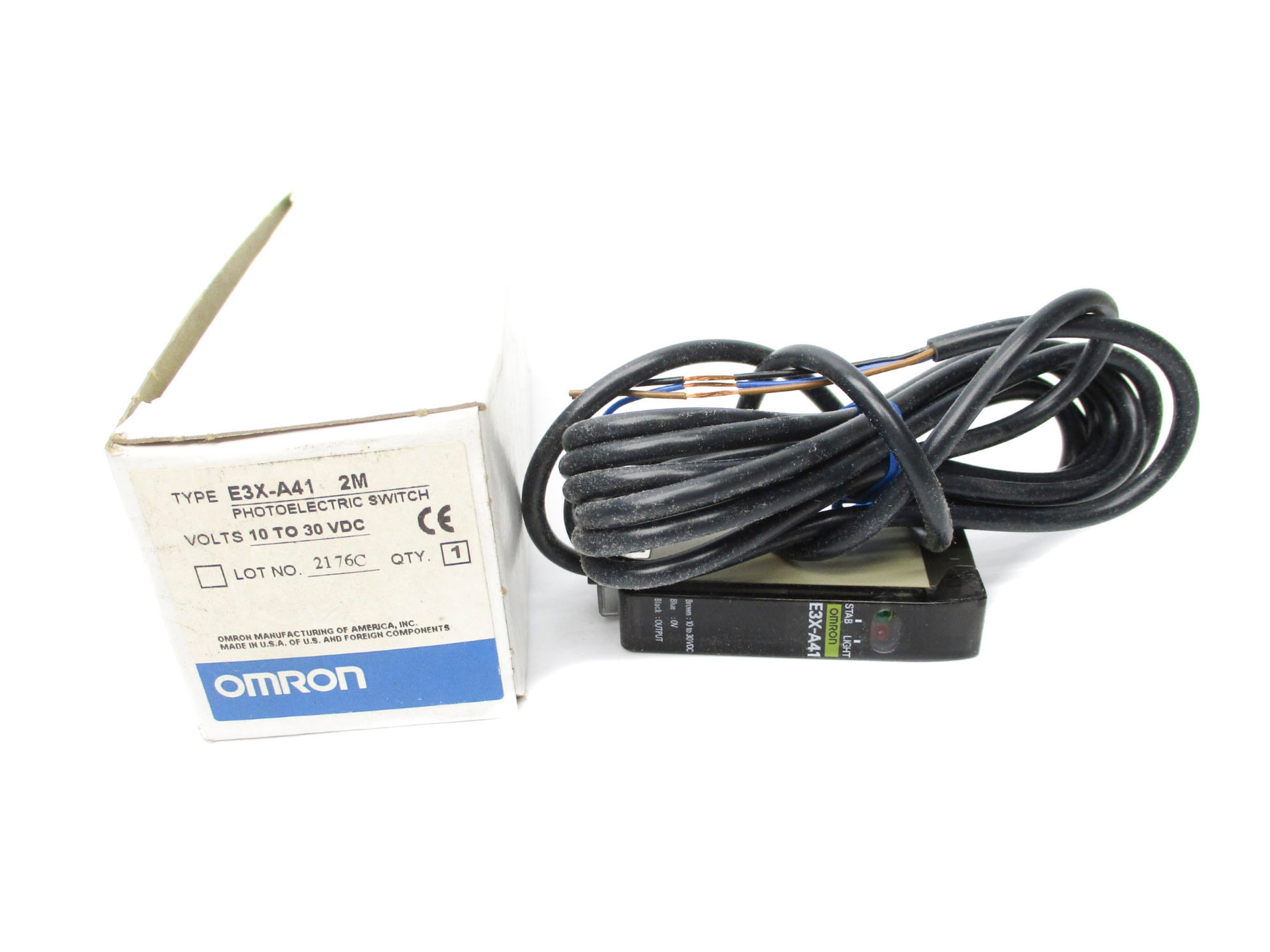 OMRON E3X-A41 10-30VDC 2M NSMP