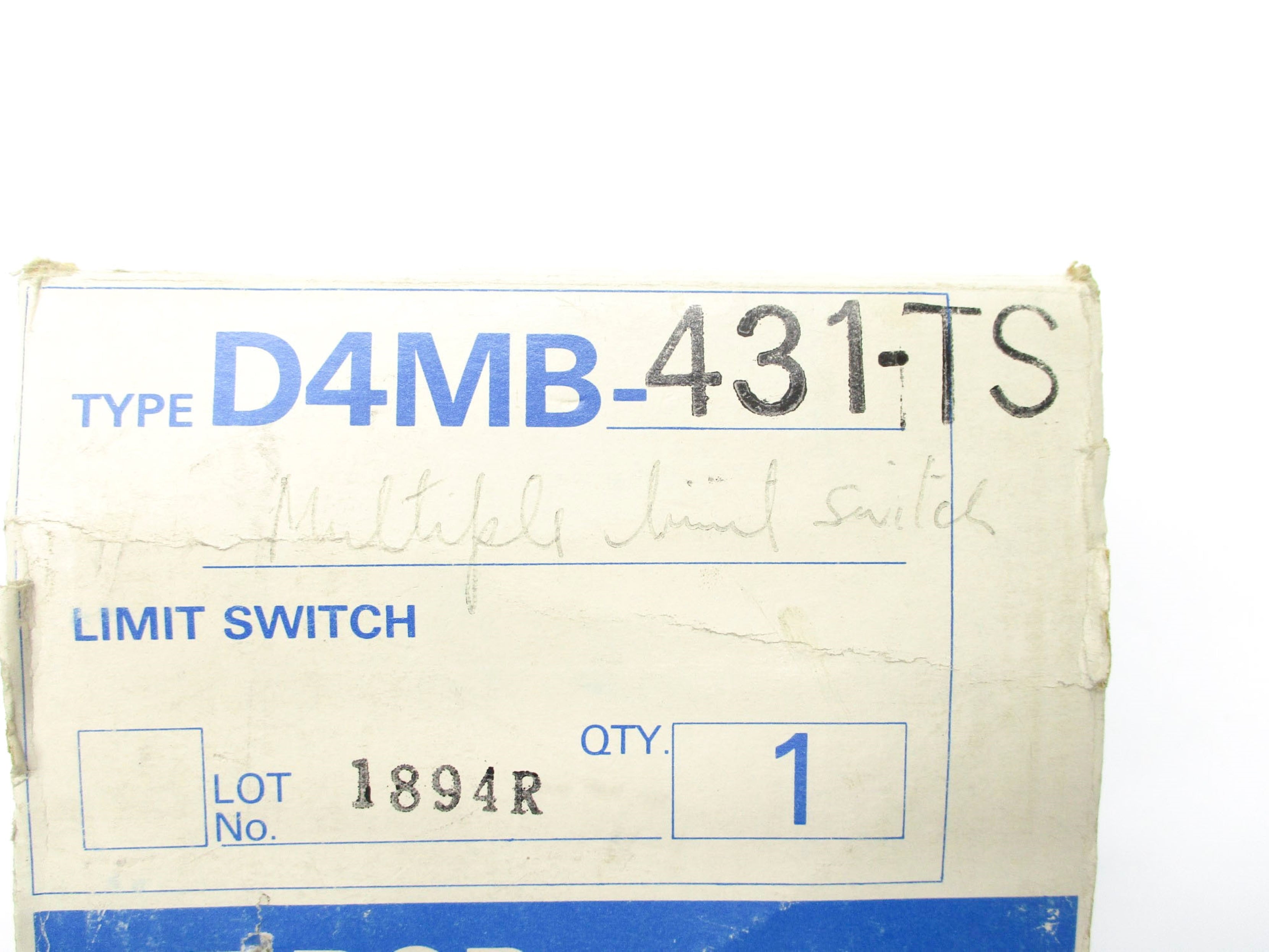 OMRON D4MB-431-TS NSMP