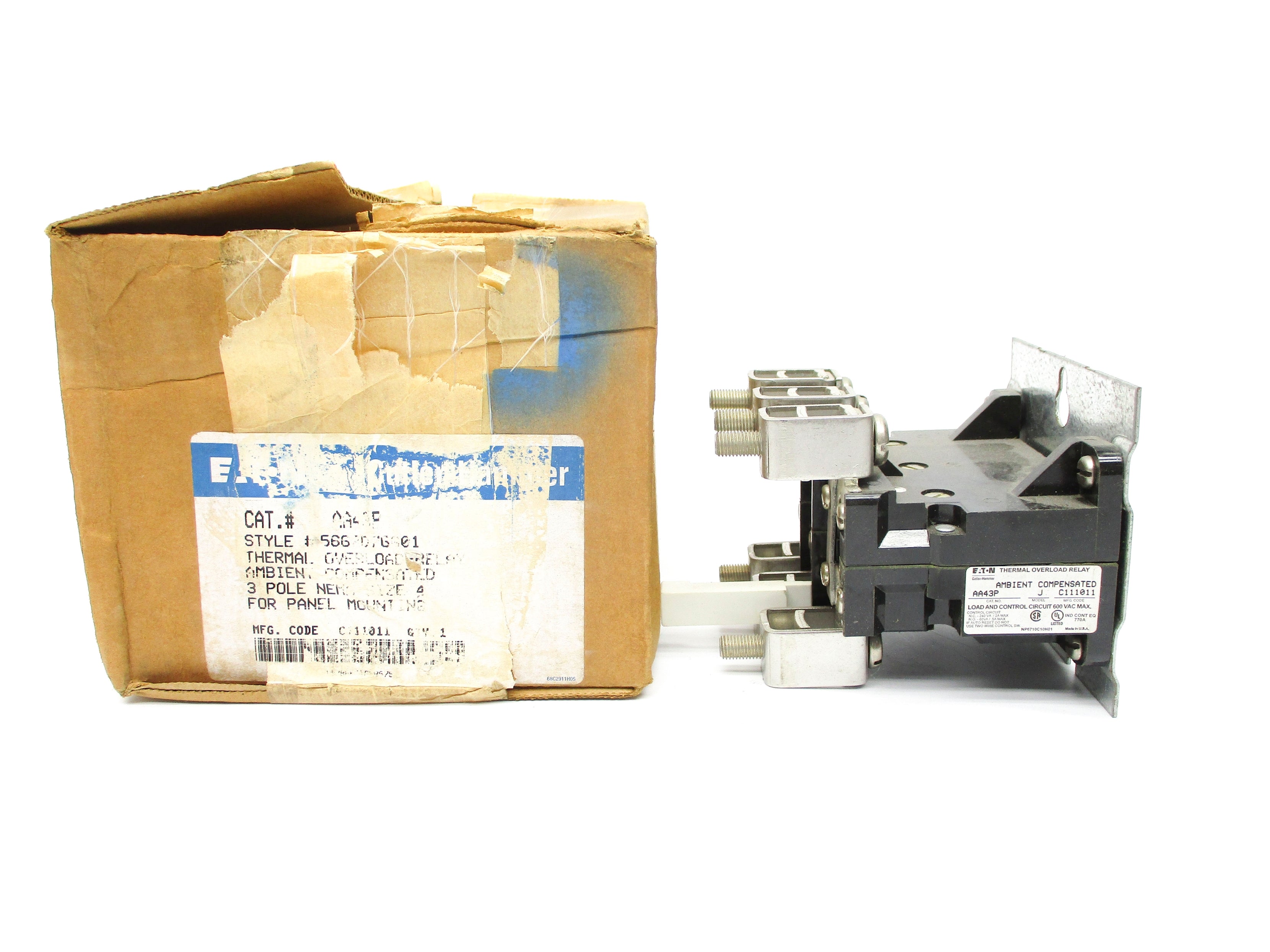 EATON AA43P 5667D76G01 600VAC NSMP