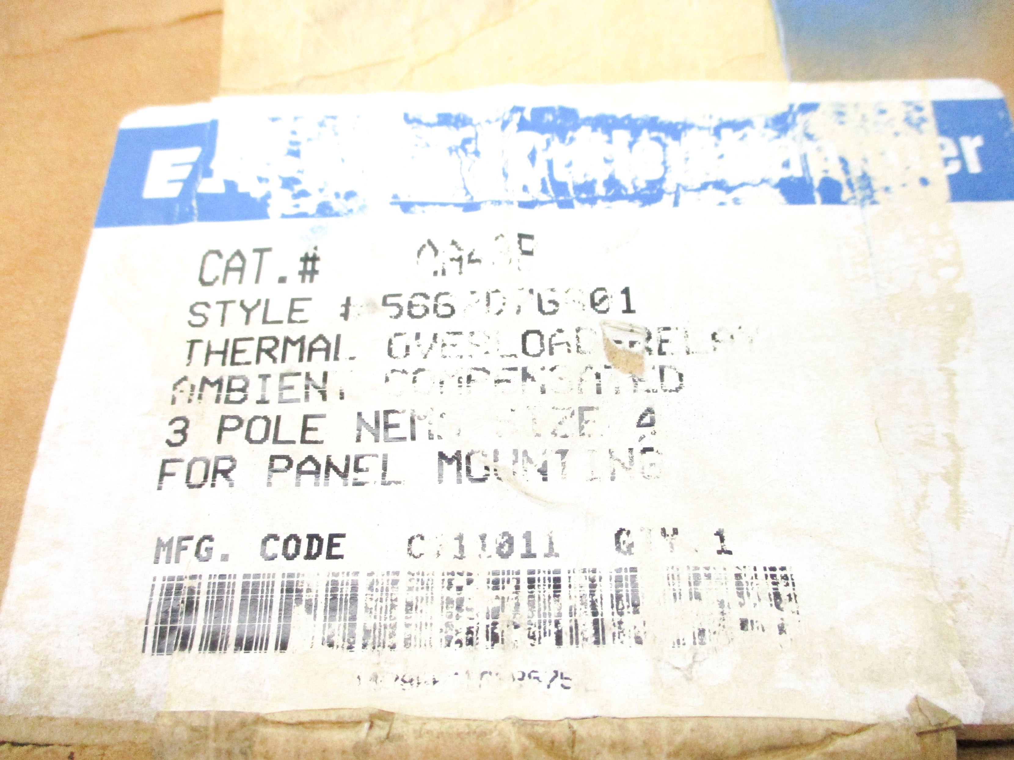 EATON AA43P 5667D76G01 600VAC NSMP