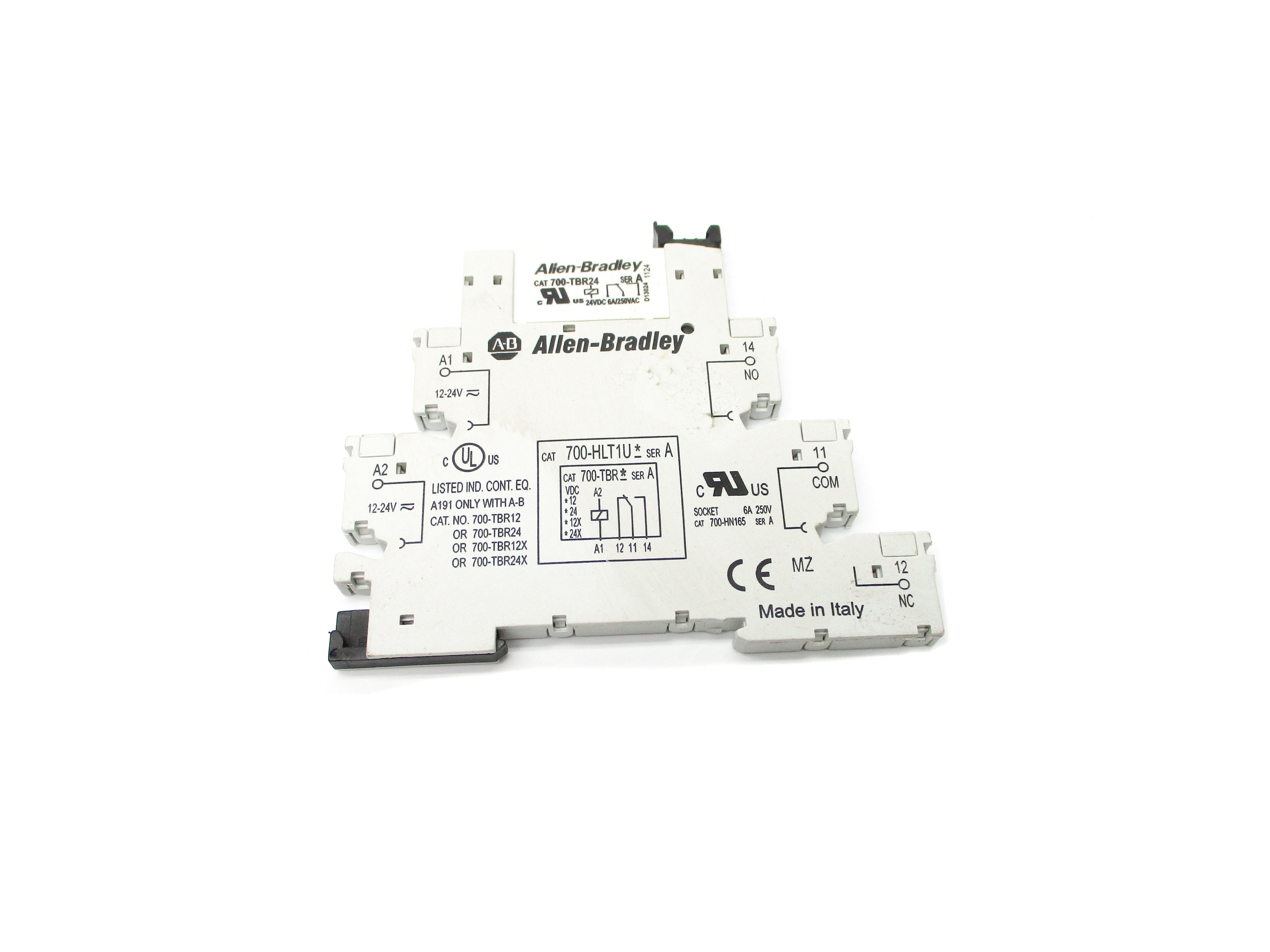 ALLEN BRADLEY 700-HLT1U SER. A 700-TBR24 UNMP