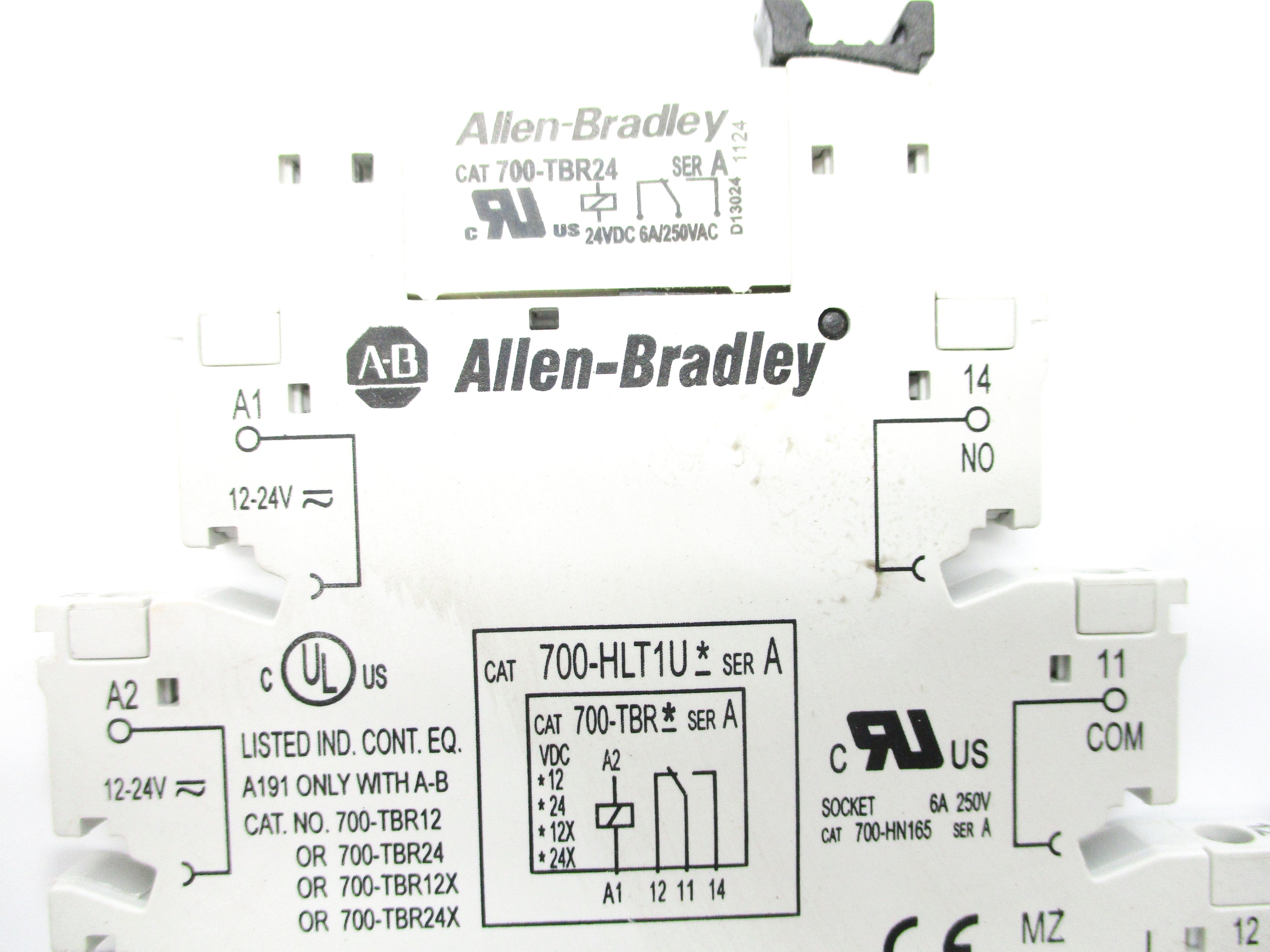 ALLEN BRADLEY 700-HLT1U SER. A 700-TBR24 UNMP