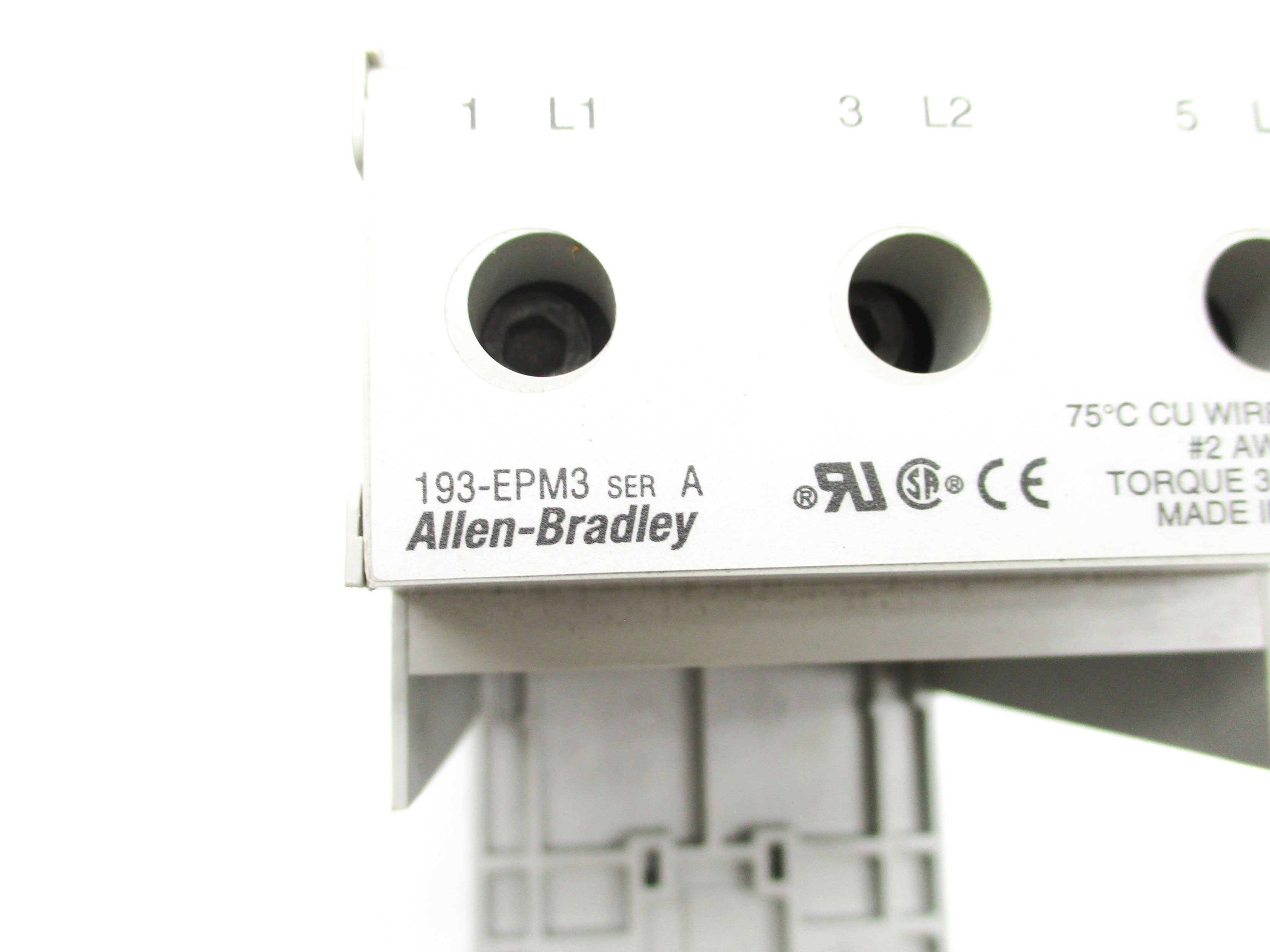 ALLEN BRADLEY 193-EPM3 SER. A NSNP
