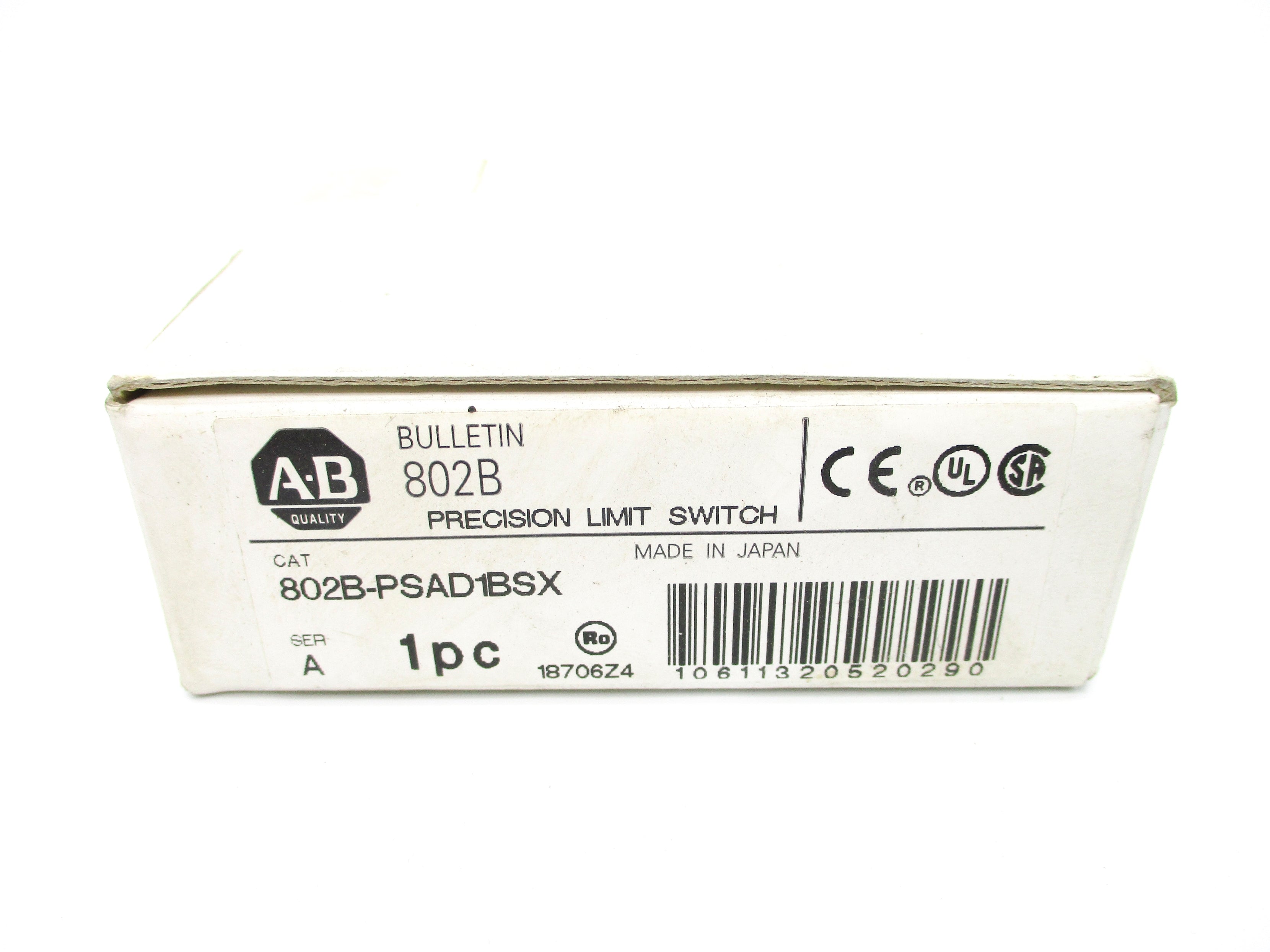 ALLEN BRADLEY 802B-PSAD1BSX SER. A (WH) NSMP