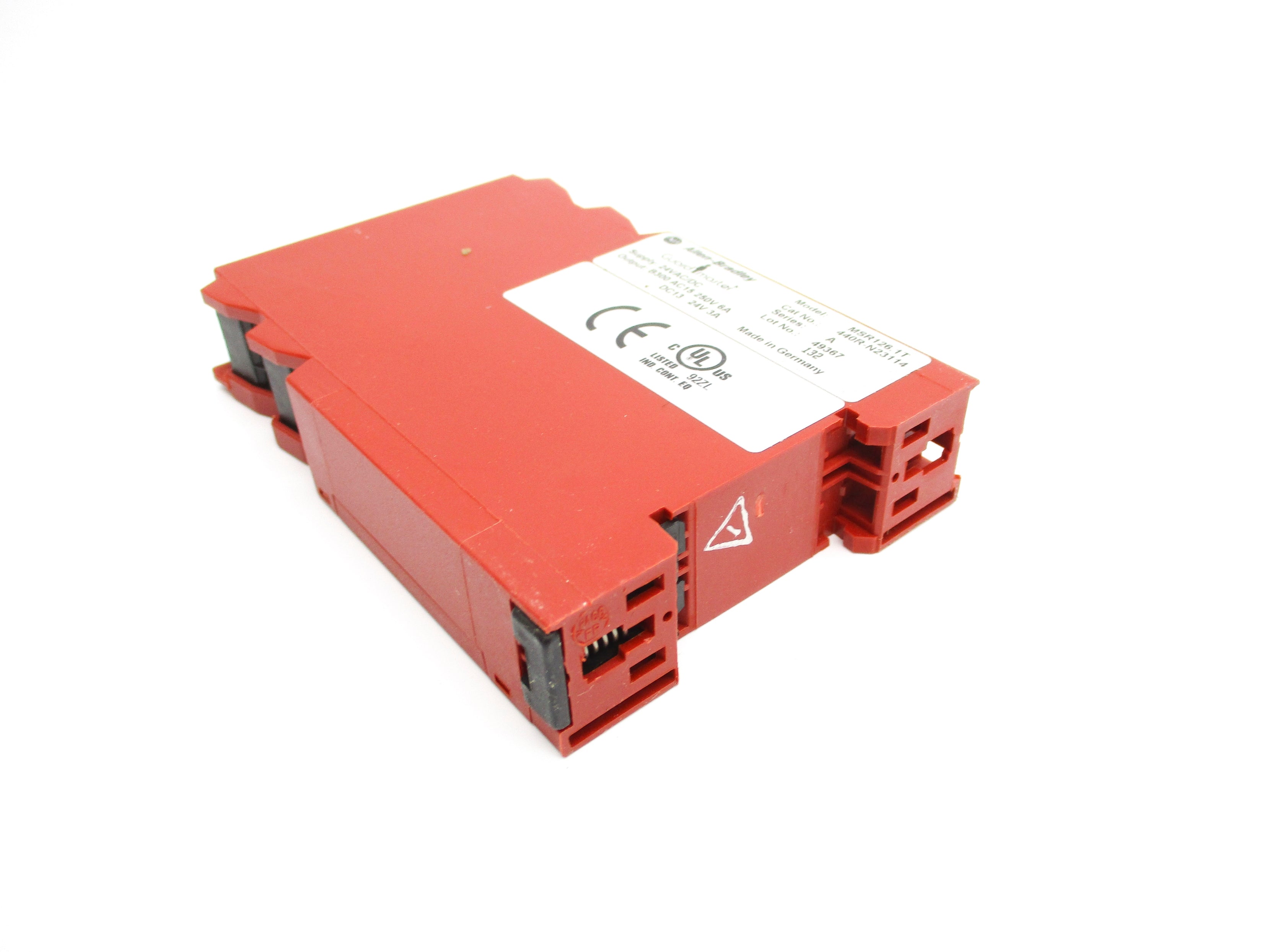 ALLEN BRADLEY 440R-N23114 MSR126.1T SER. A 24VAC/DC (WH) NSMP