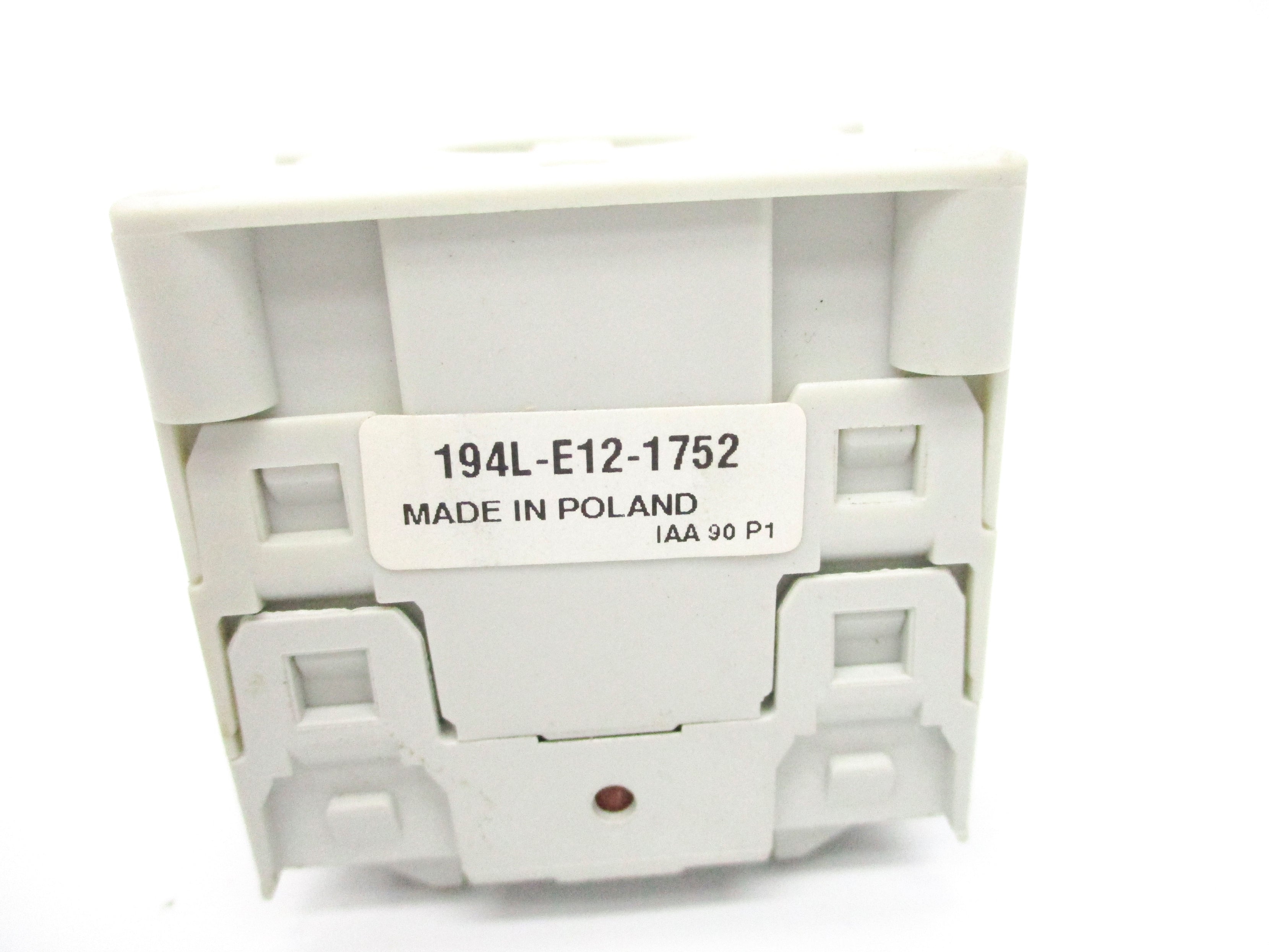 ALLEN BRADLDEY 194L-E12-1752 SER. A NSNP