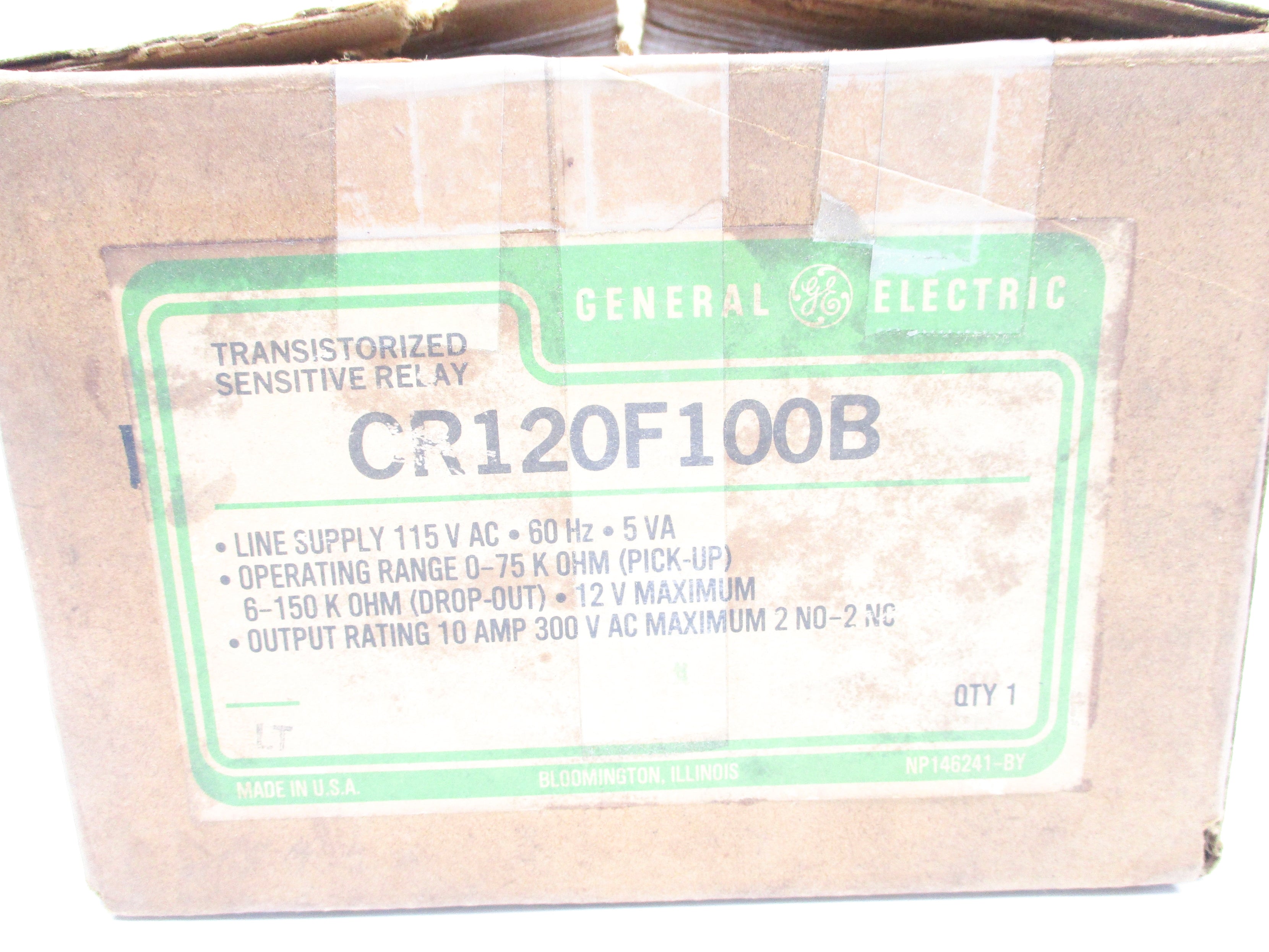 GENERAL ELECTRIC CR120F100B 115VAC NSMP