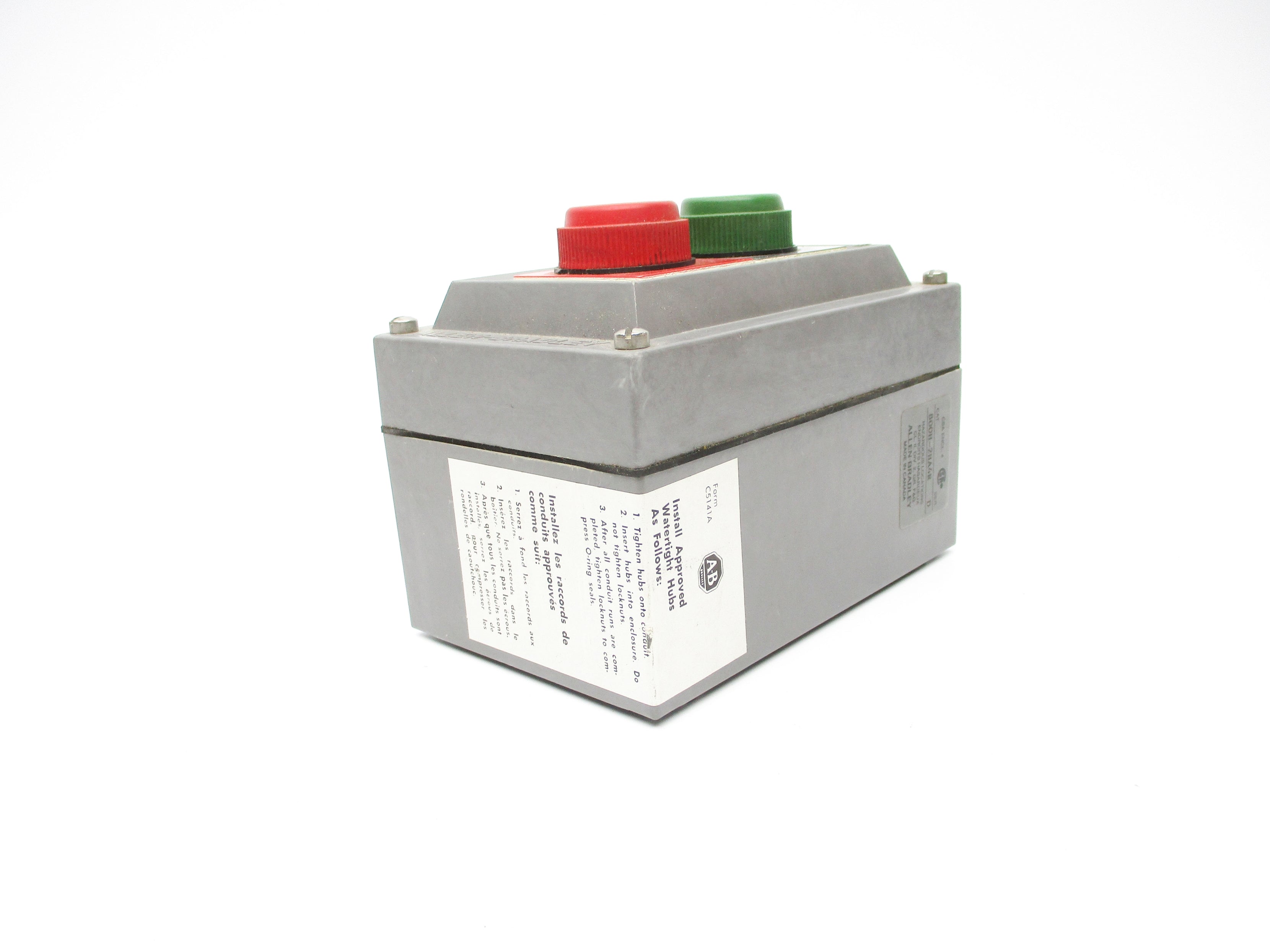 ALLEN BRADLEY 800H-2HA4R SER. D NSNP