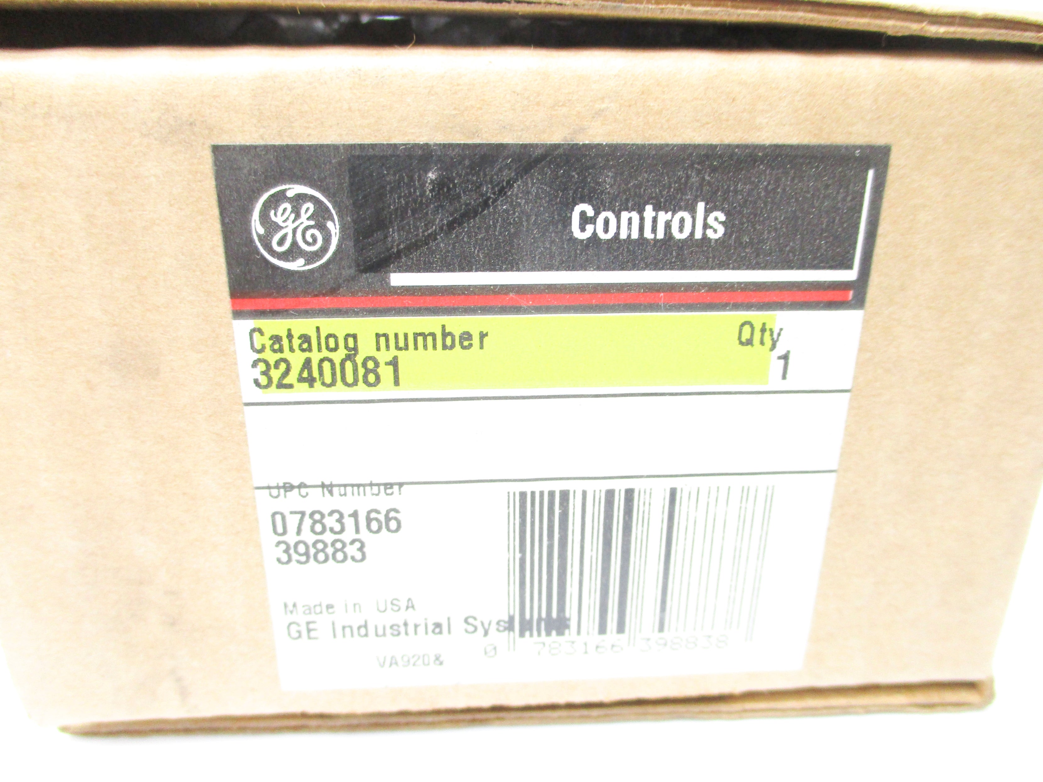 GENERAL ELECTRIC 3240081 NSMP