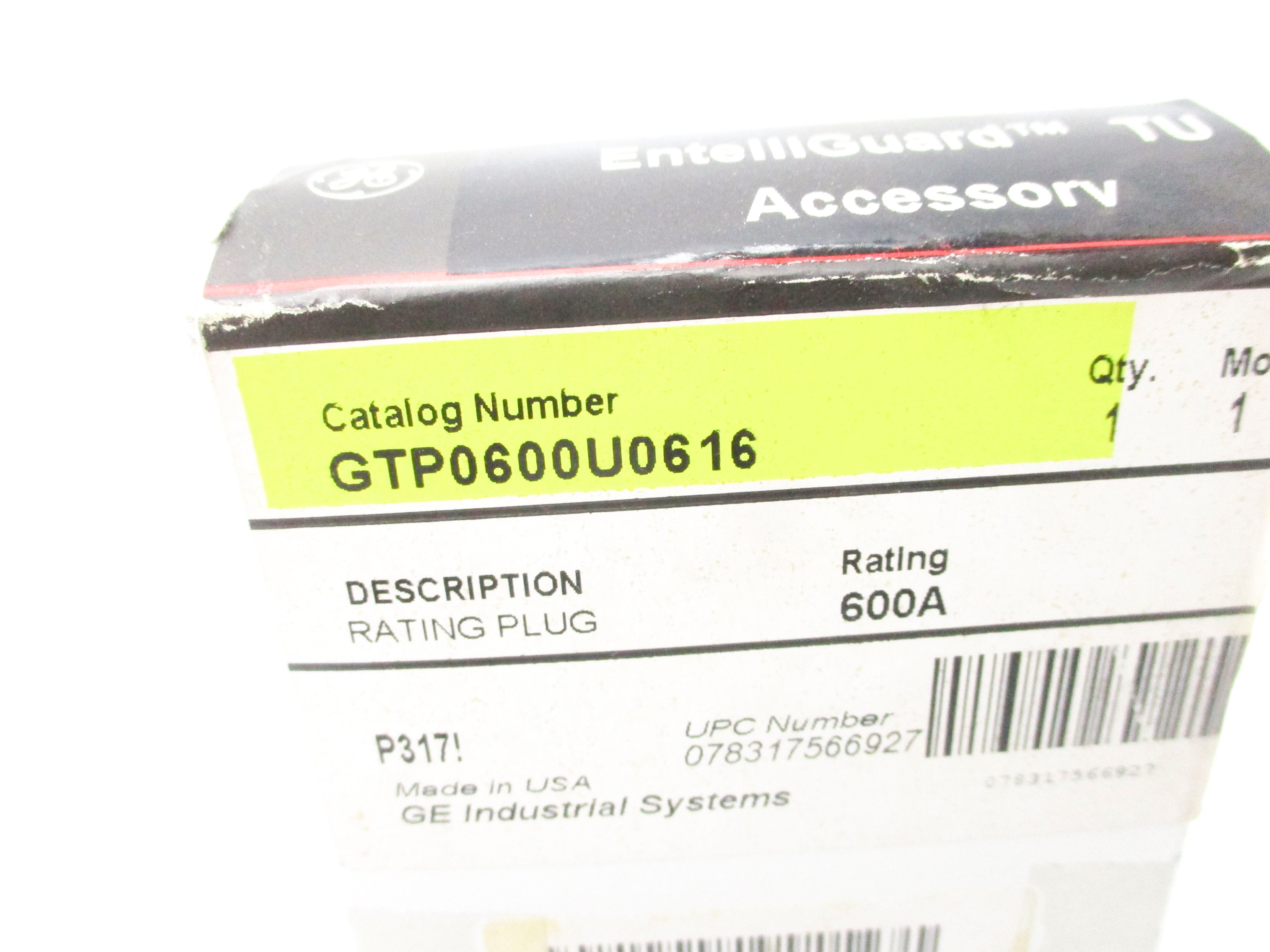 GENERAL ELECTRIC GTP0600U0616 NSFS