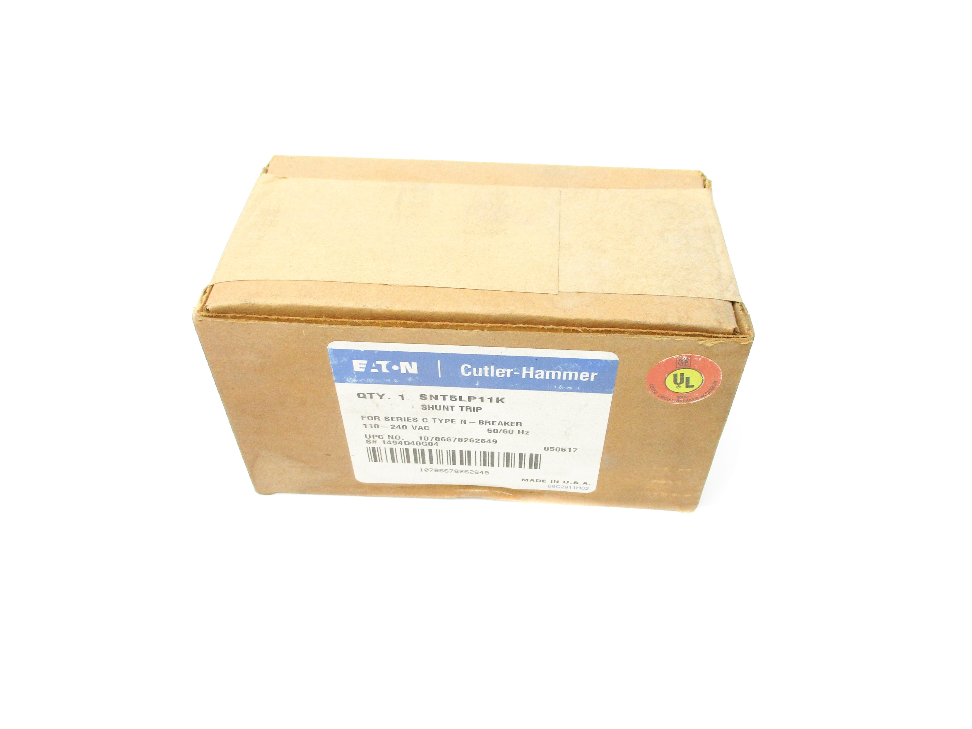 CUTLER HAMMER SNT5LP11K SER. C NSFS