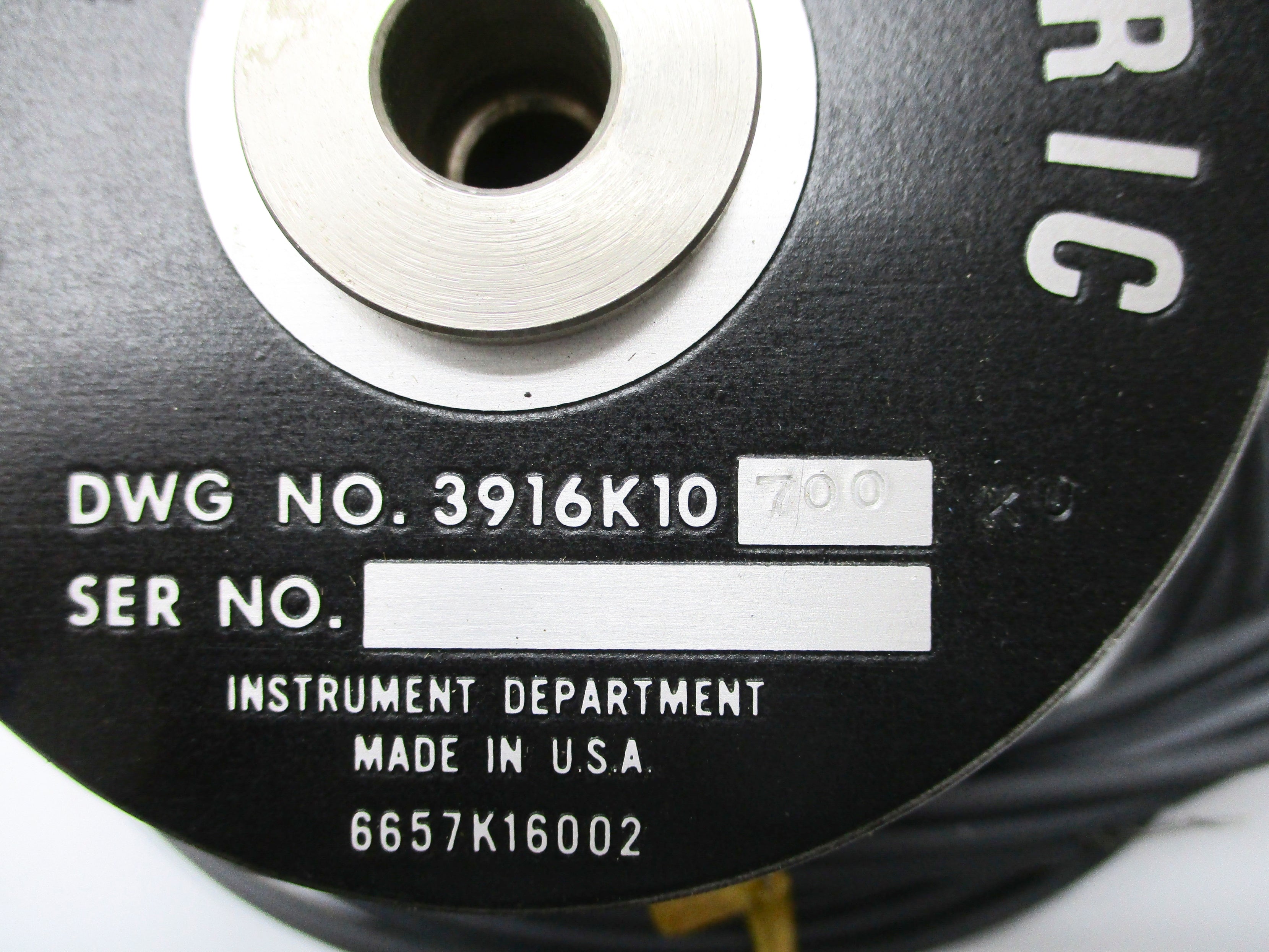 GENERAL ELECTRIC 3916K10700 UNMP