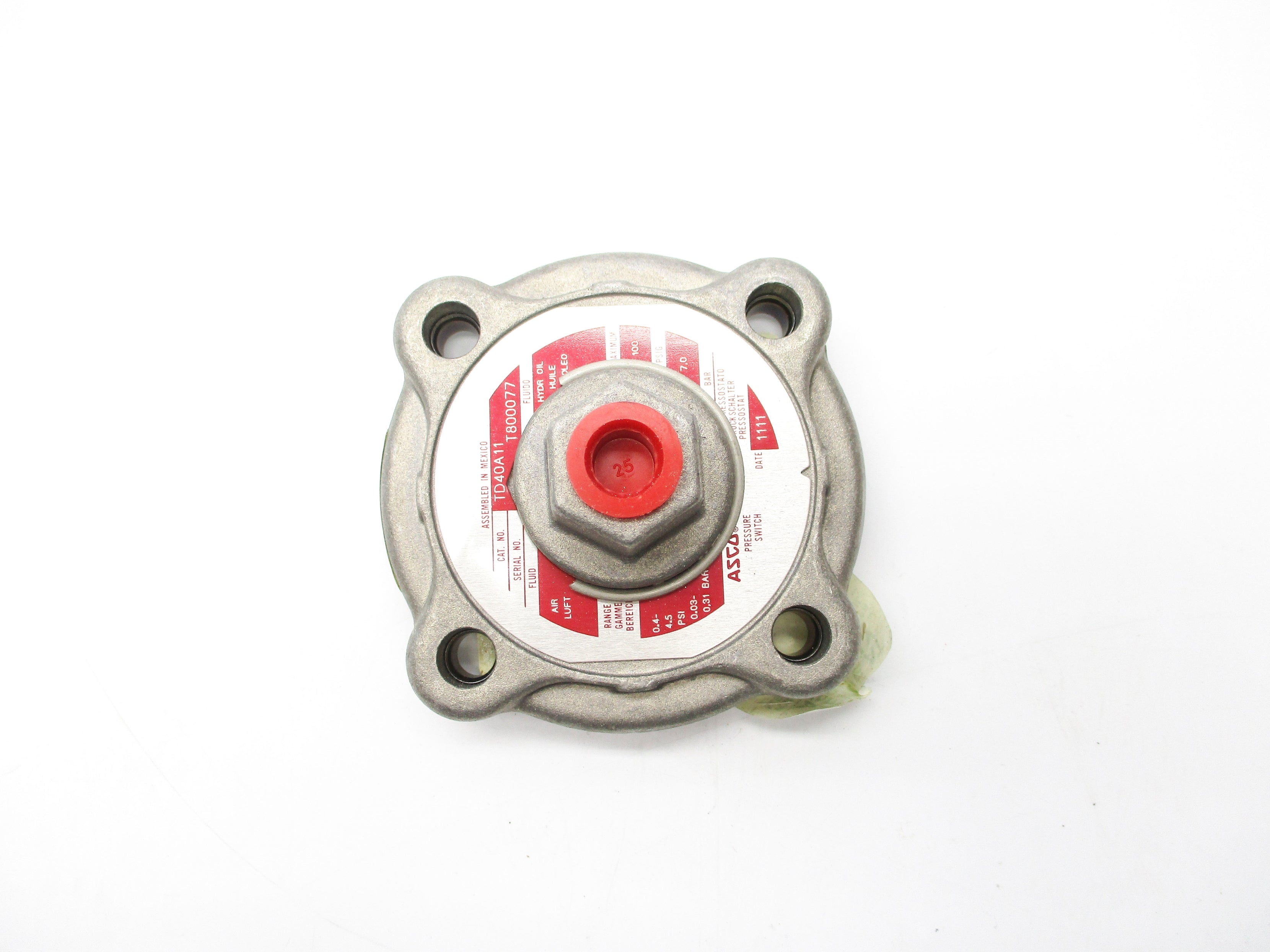 ASCO TD40A11 4.5PSI NSNP