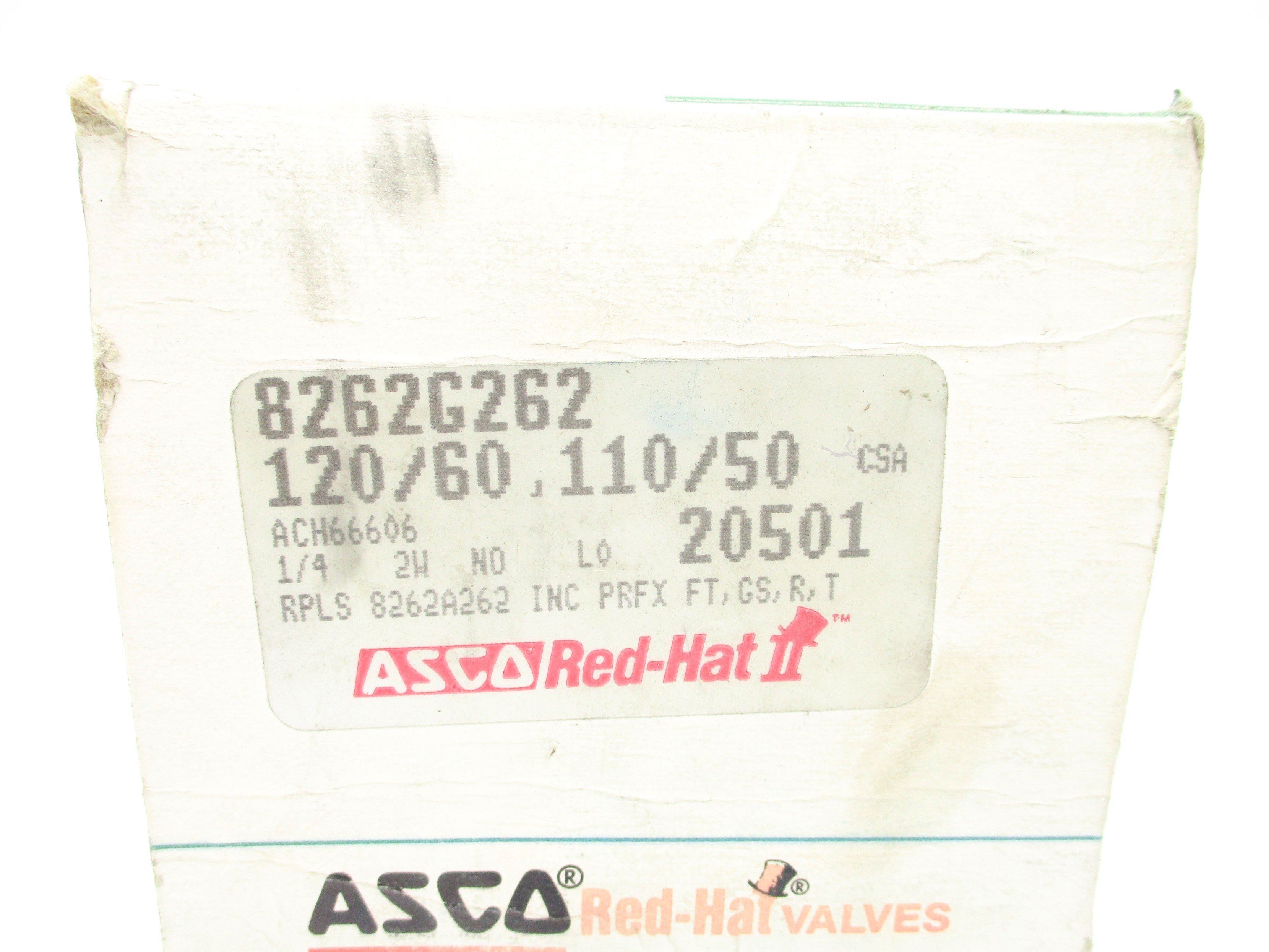 ASCO 8262G262 110/120V 130PSI 1/4" NSMP