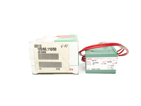 ASCO 826110 110/120V 100PSI NSMP