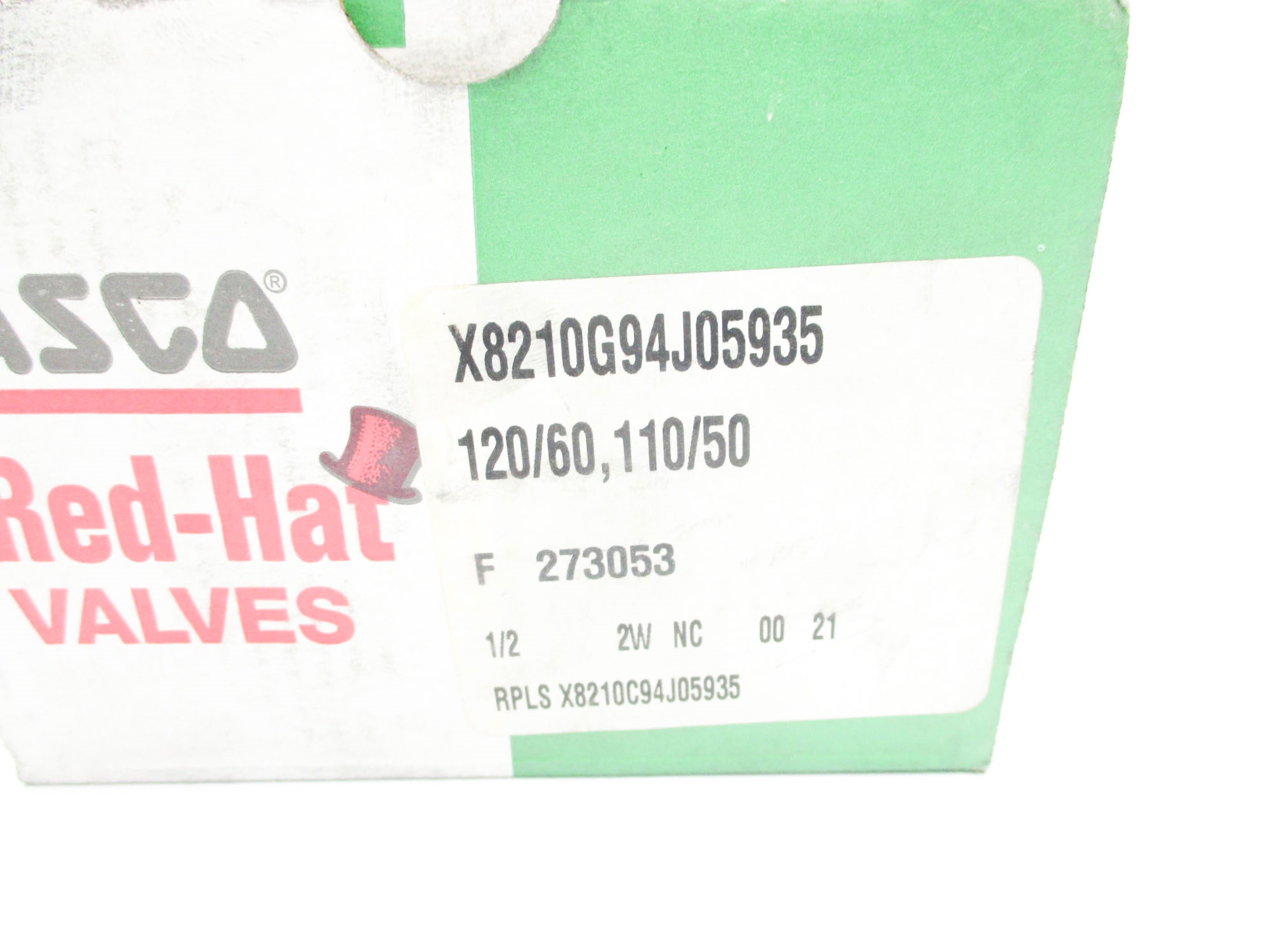 ASCO X8210G94J05935 110/120V 150PSI 1/2" NSMP