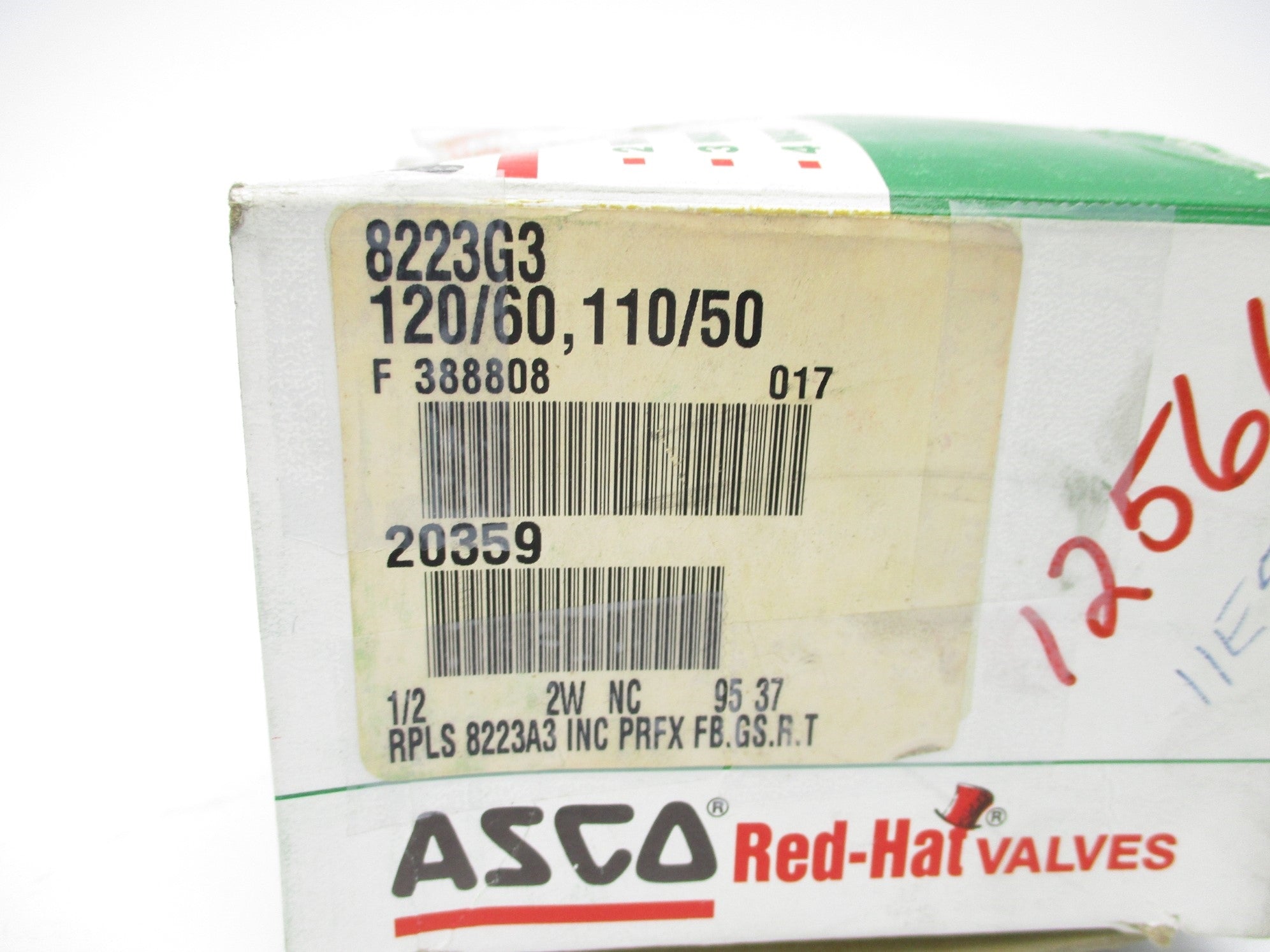 ASCO 8223G3 120/60 110/50 1500PSI NSMP