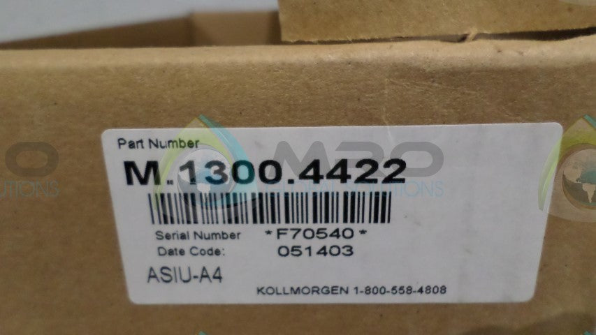 KOLLMORGEN M.1300.4422 ANALOG SERVO INTERFACE ASIU-A4 *NEW IN BOX*