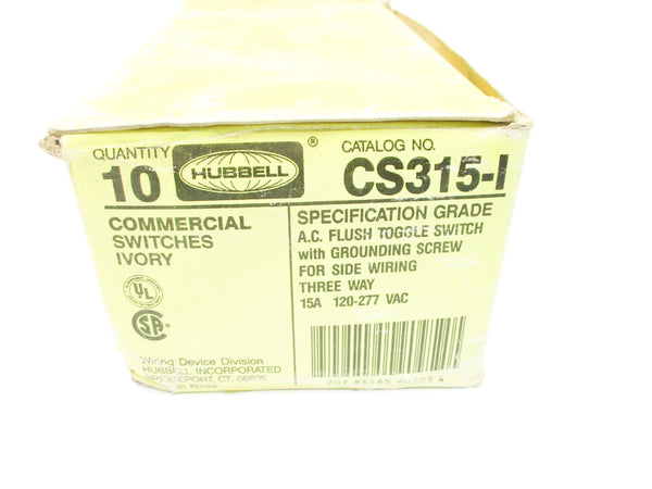 HUBBELL CS315-I (PKG OF 10) NSMP