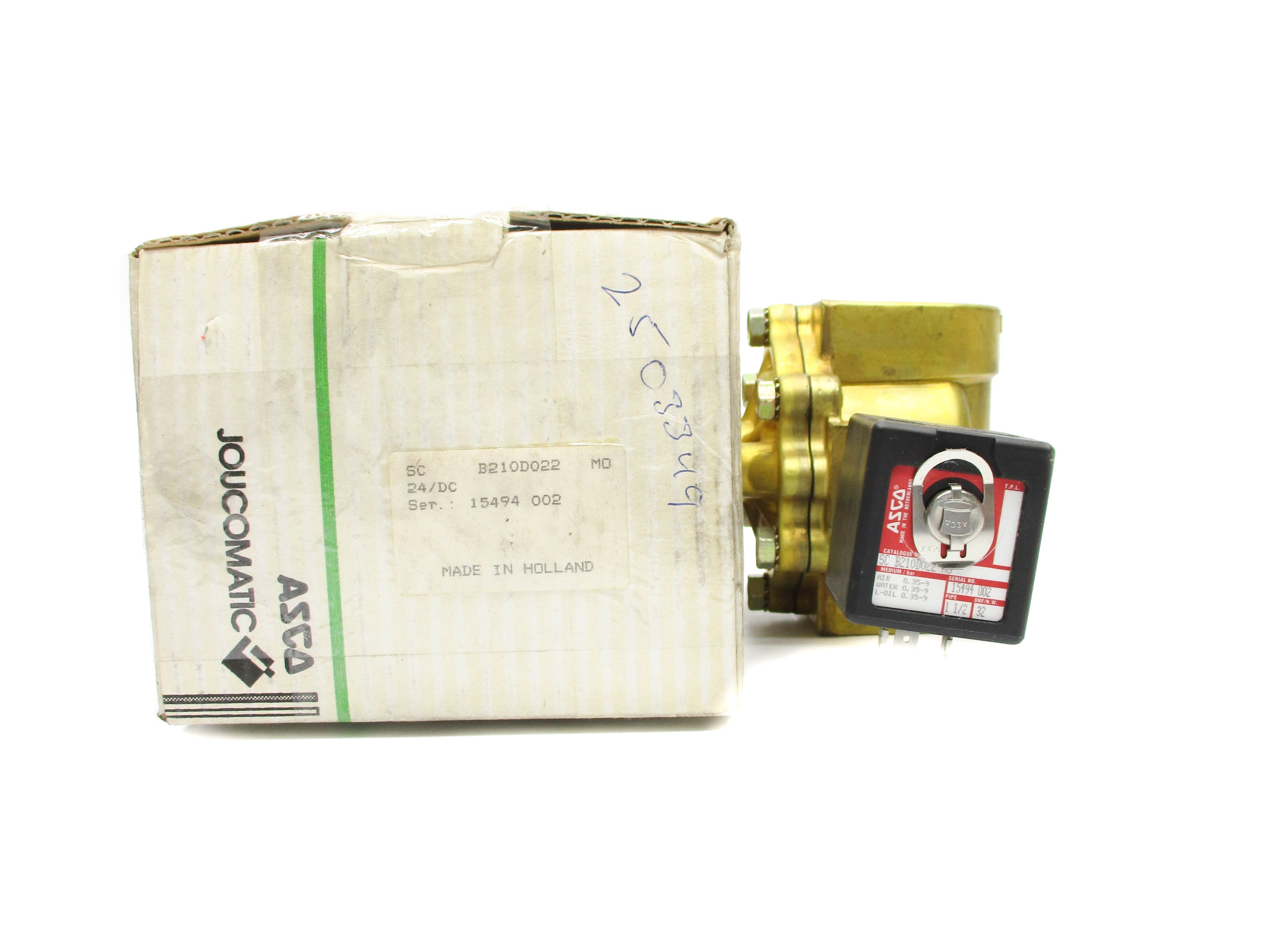 ASCO B210D022 24/DC NSMP