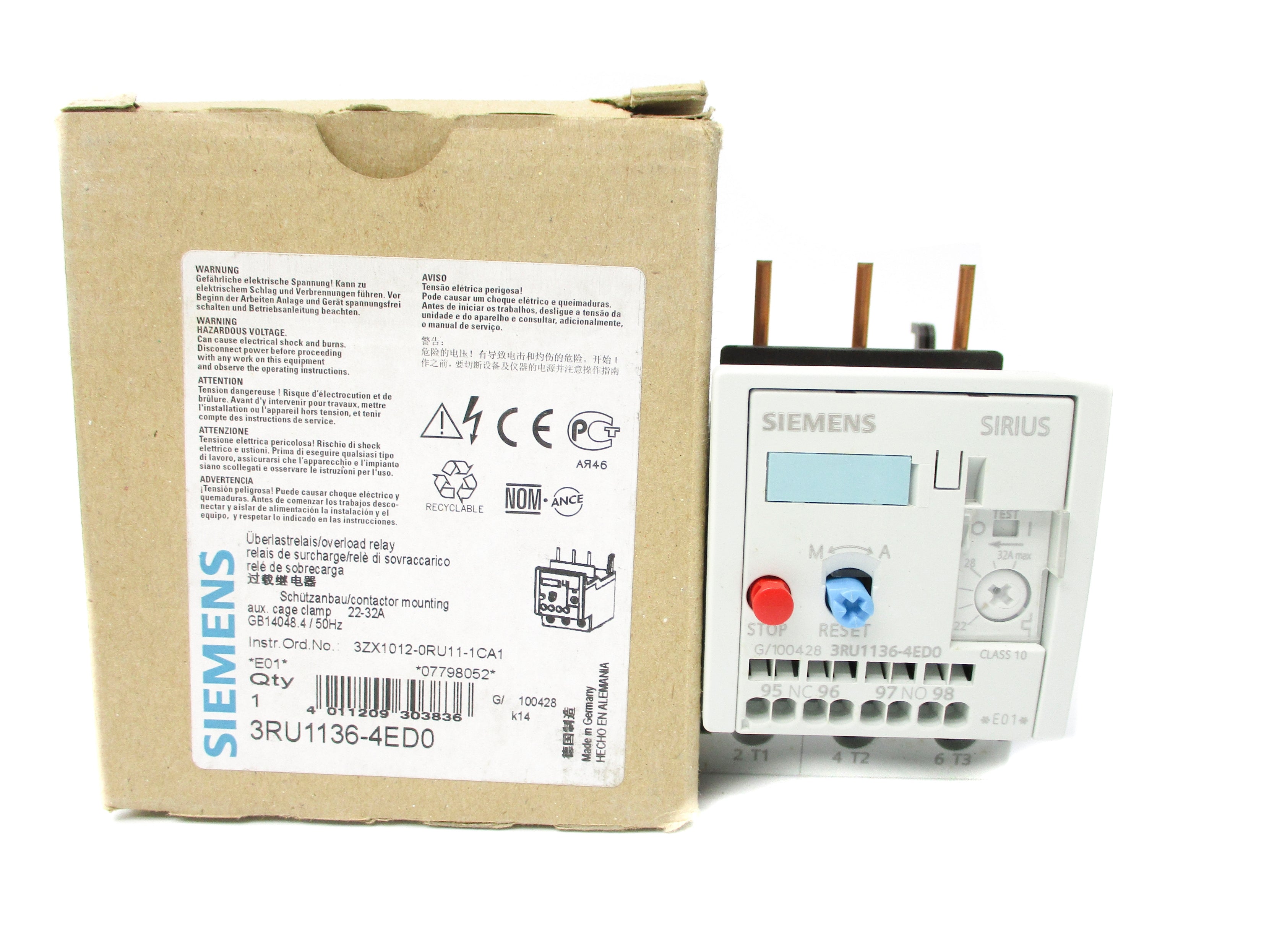 SIEMENS 3RU1136-4ED0 22-32A NSMP