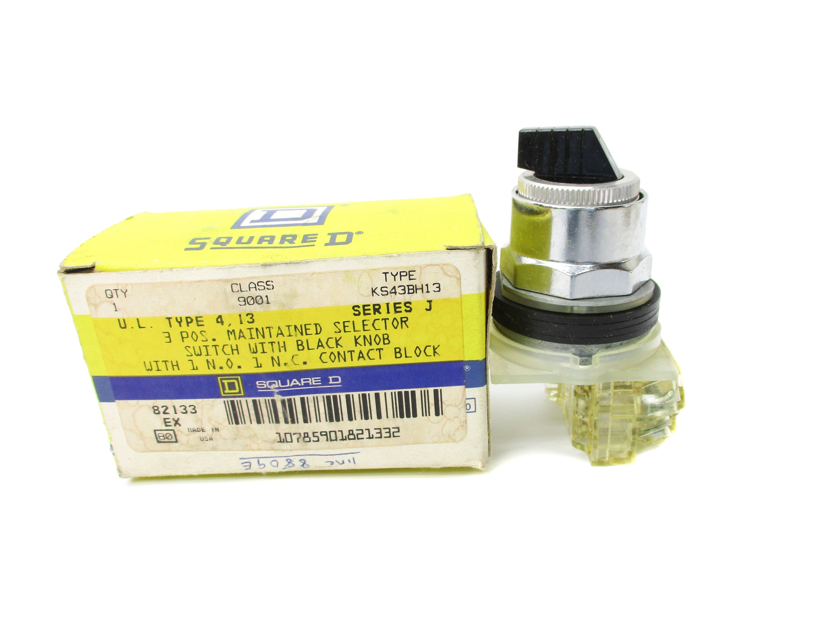 SQUARE D 9001KS43BH13 SER. J NSMP