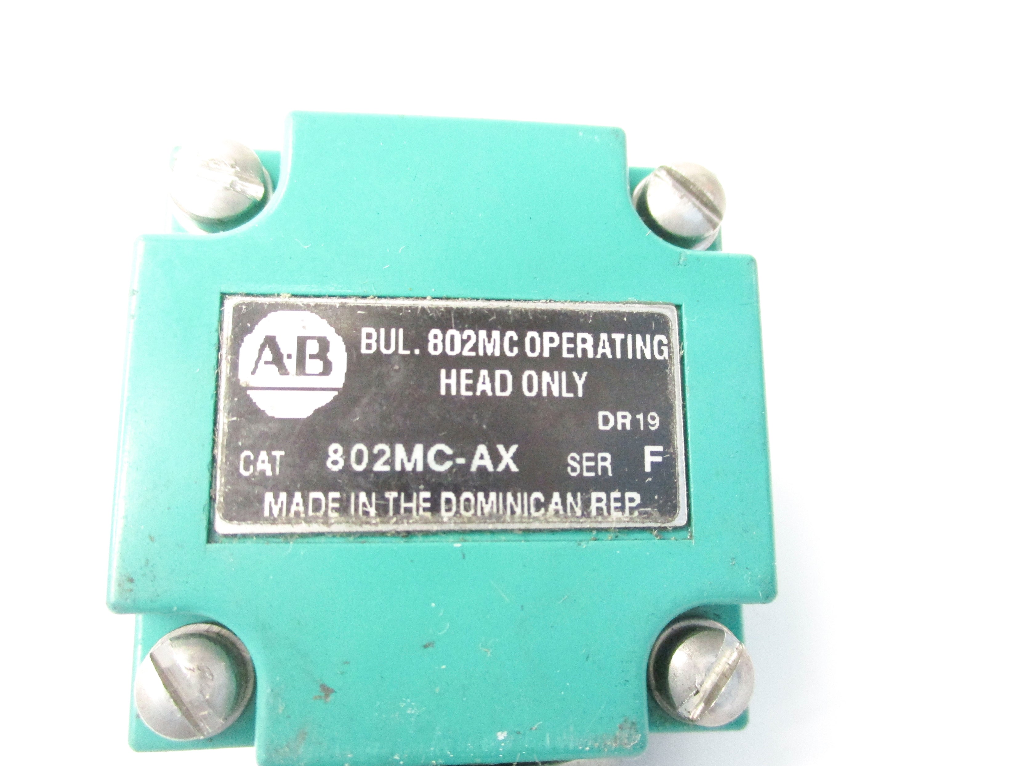 ALLEN BRADLEY 802MC-AX SER. F NSNP