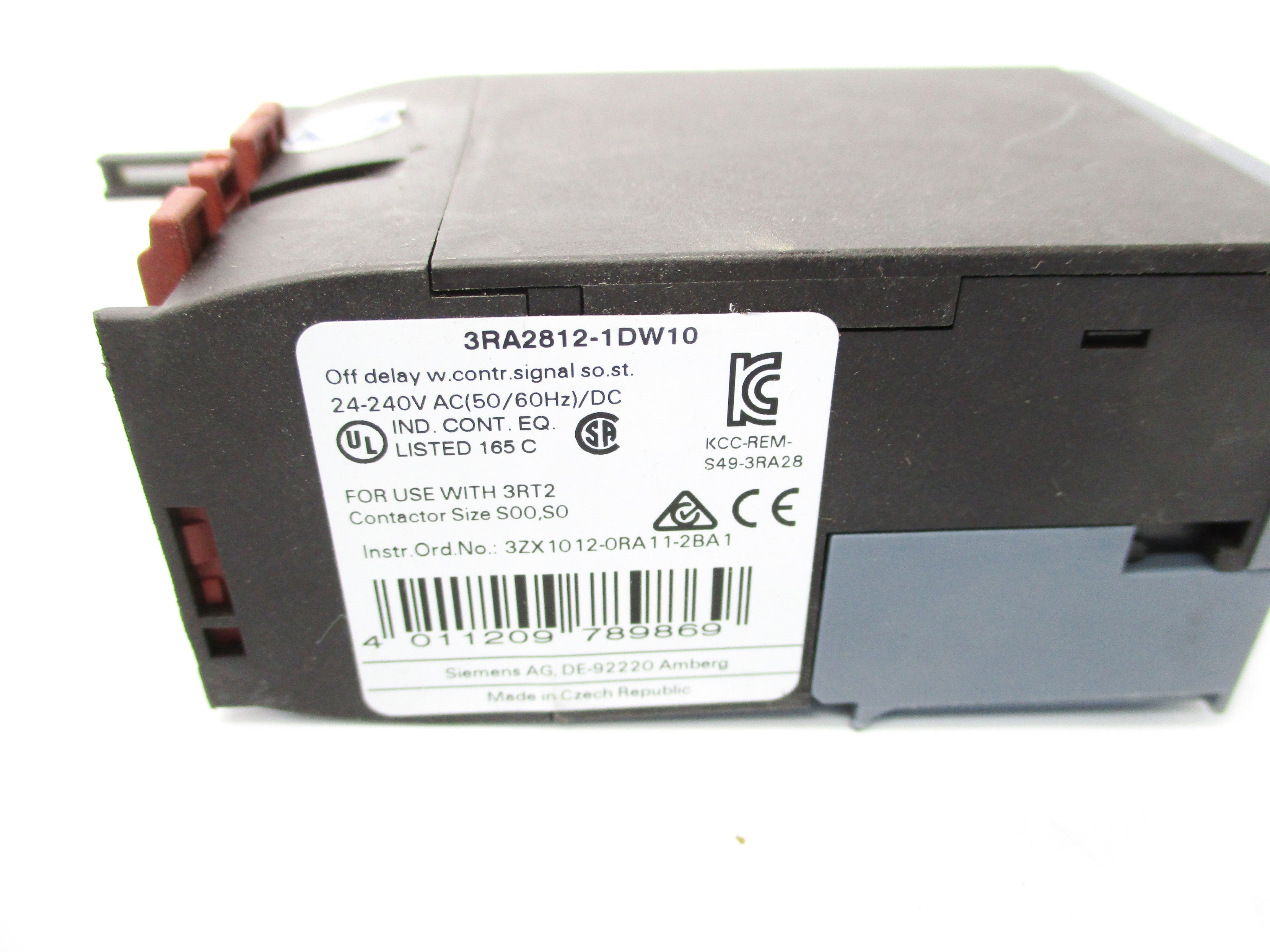 SIEMENS 3RA2812-1DW10 24-240VAC NSNP