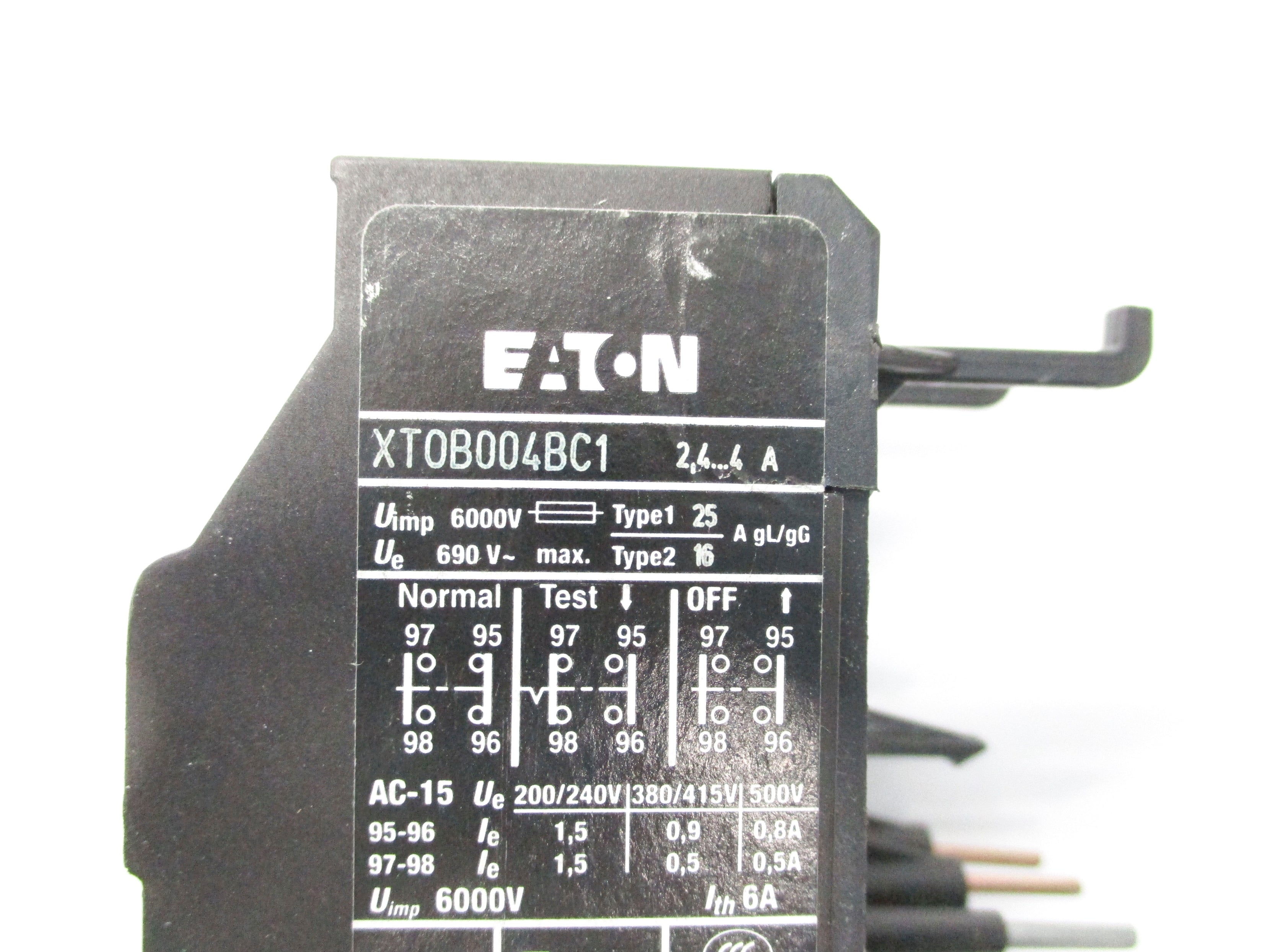 EATON XTOB004BC1 2.4-4A NSNP