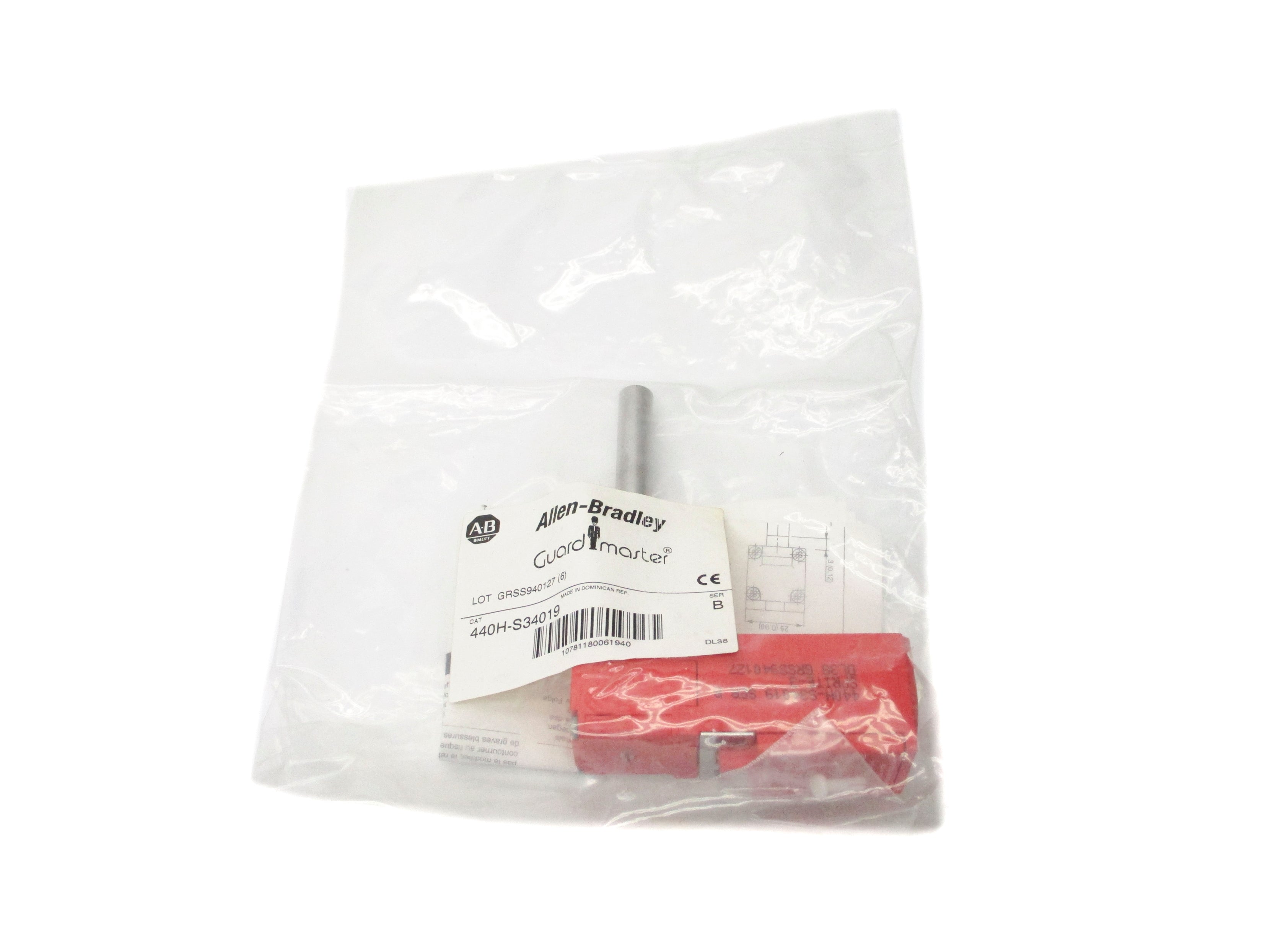 INDUSTRIAL SPARE PART 440H-S34019 SER. B NSMP