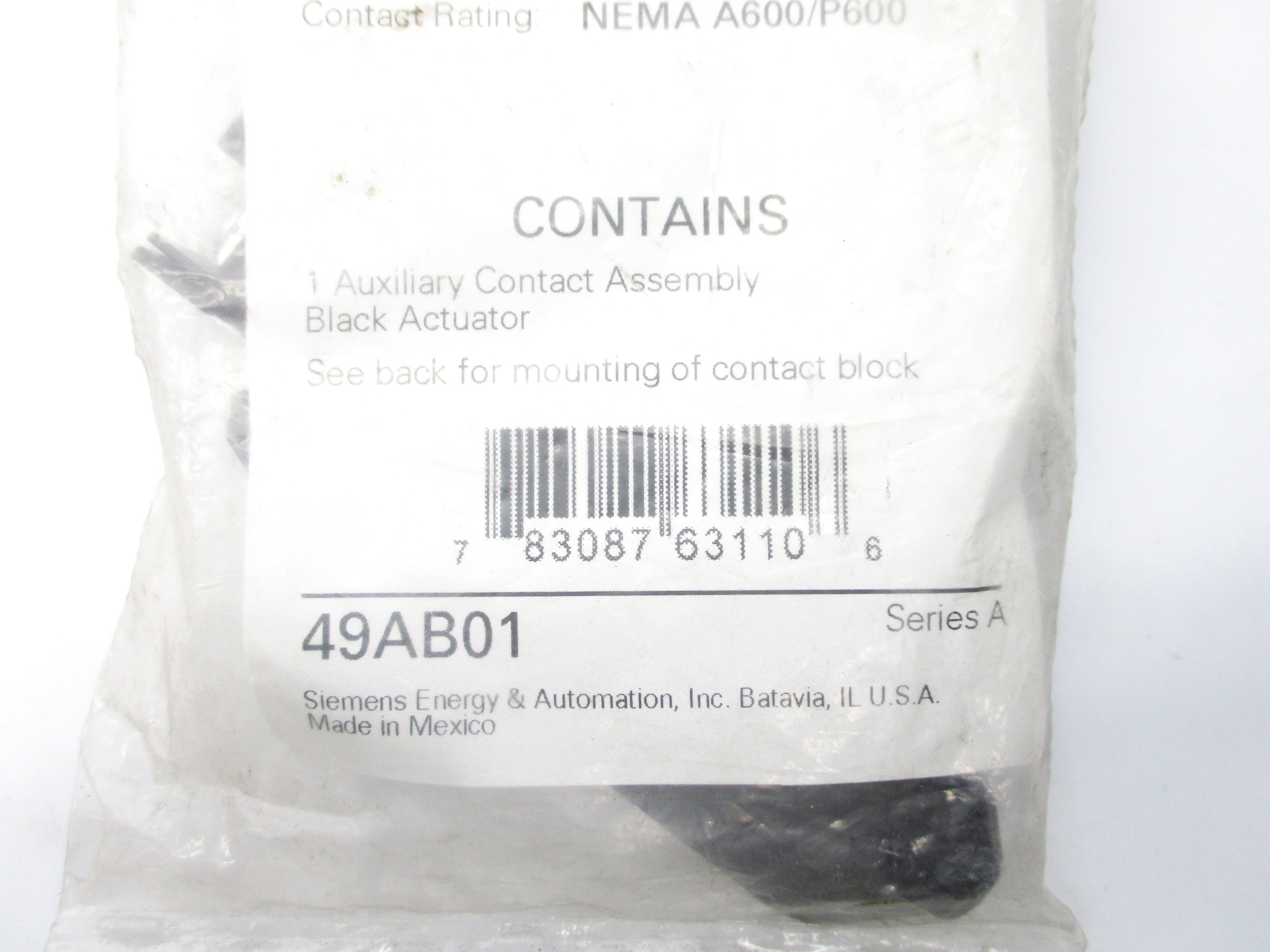 SIEMENS 49AB01 SER. A NSMP