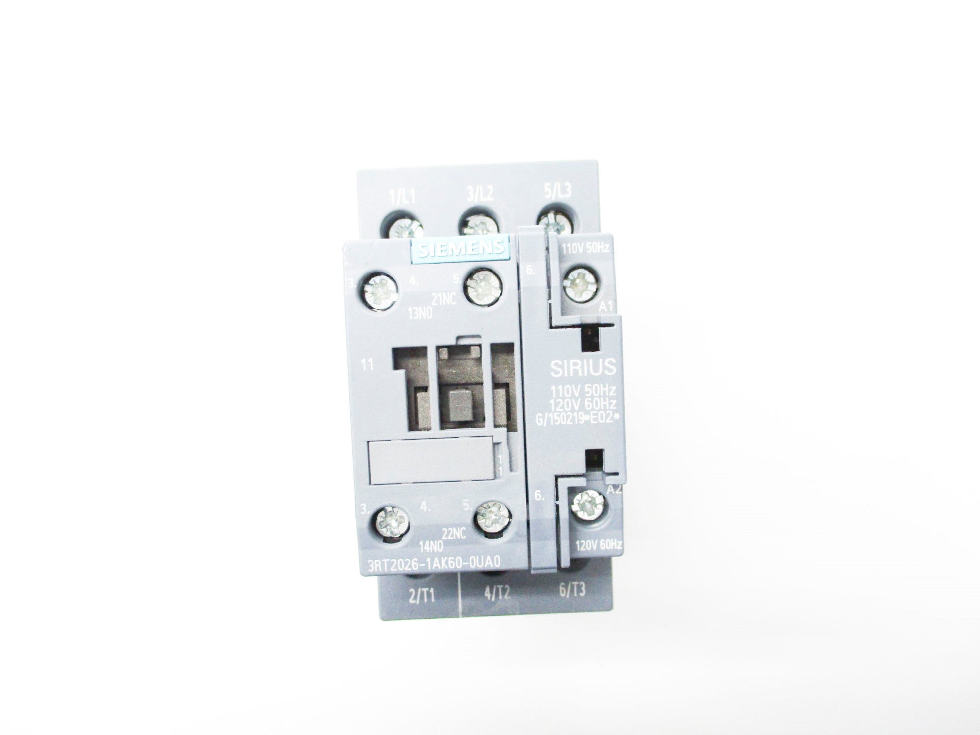 SIEMENS 3RT2026-1AK60-0UA0 110/120V NSNP