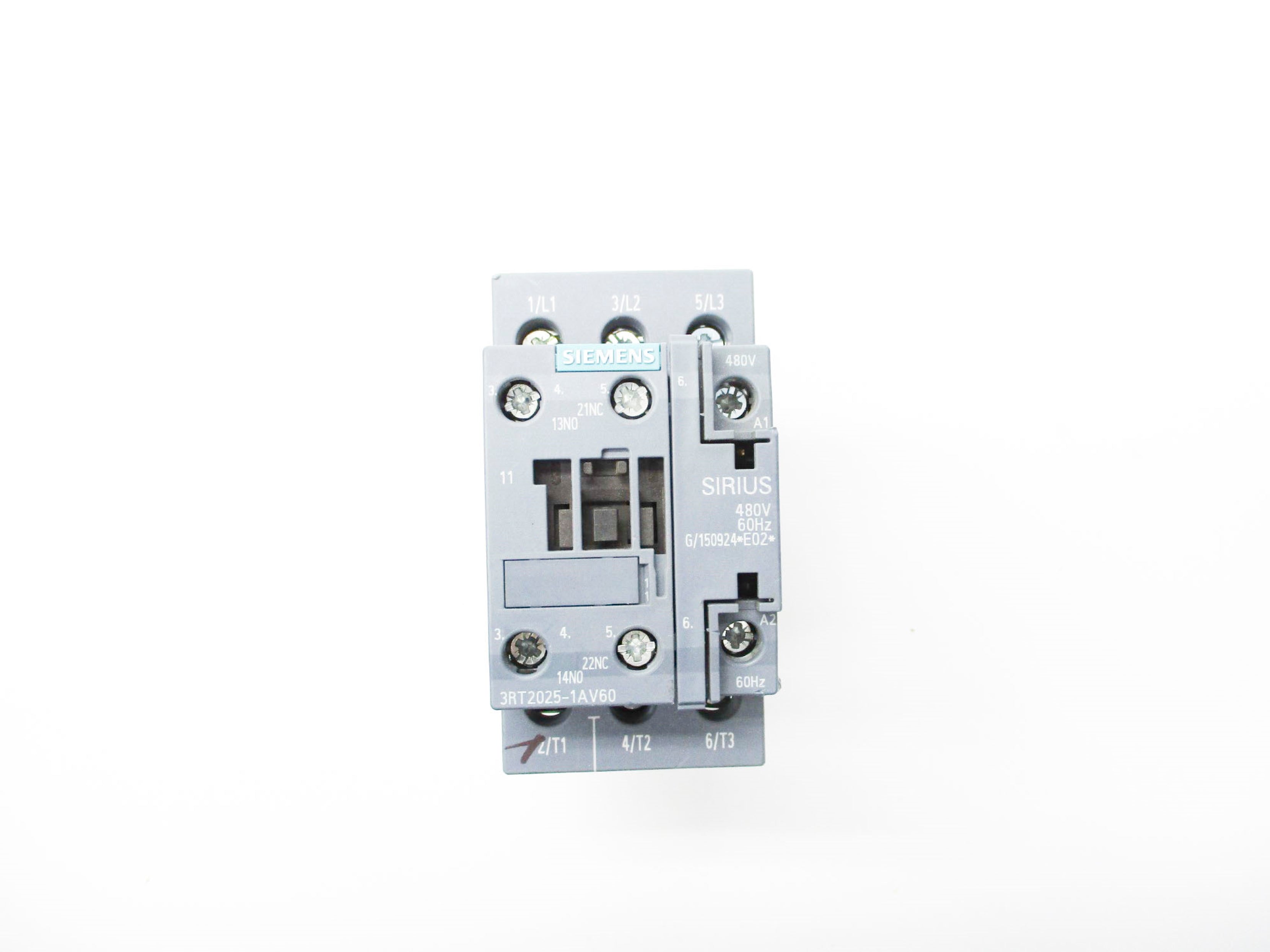 SIEMENS 3RT2025-1AV60 480V NSNP
