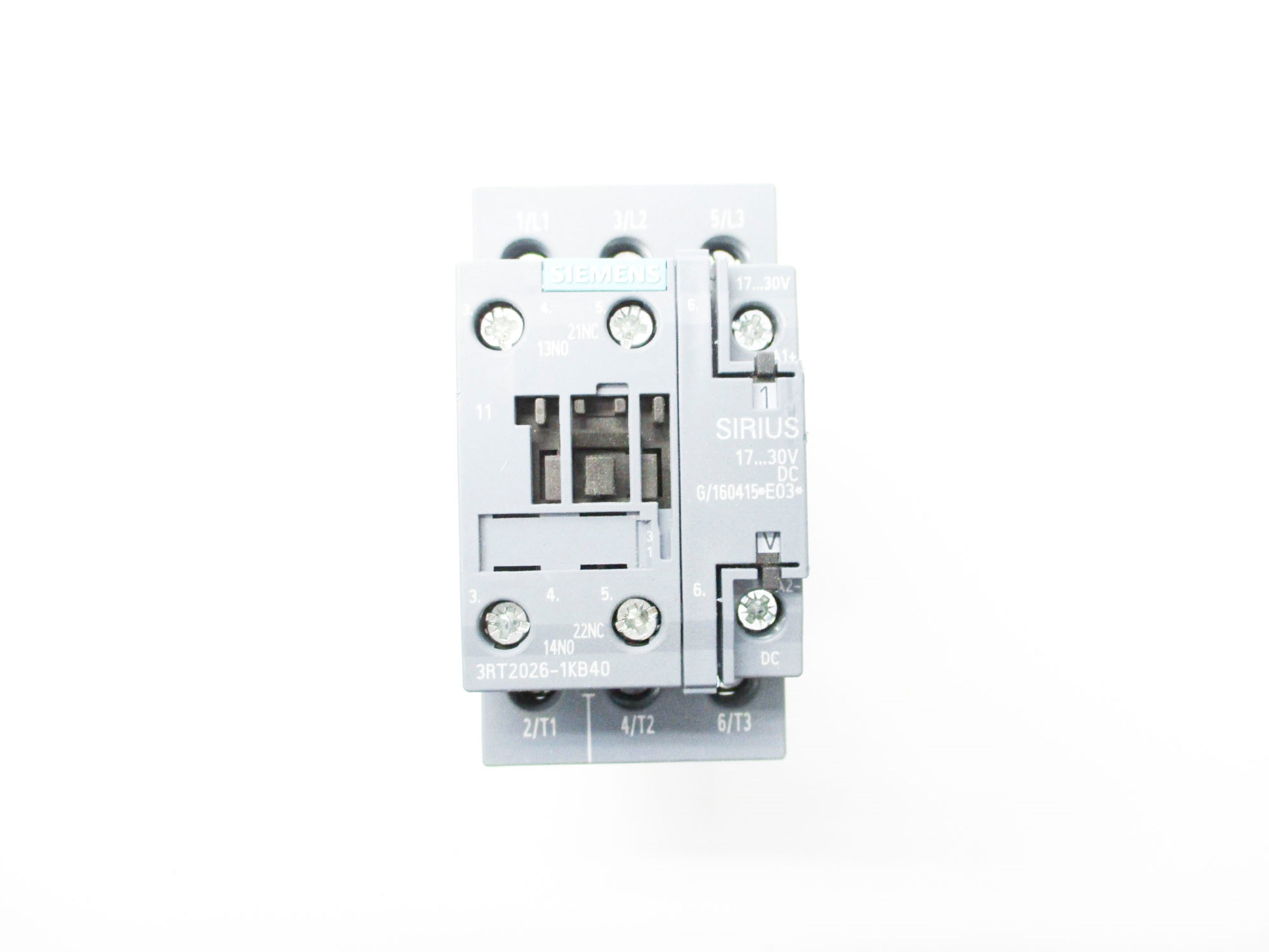 SIEMENS 3RT2026-1KB40 17/30VDC NSNP