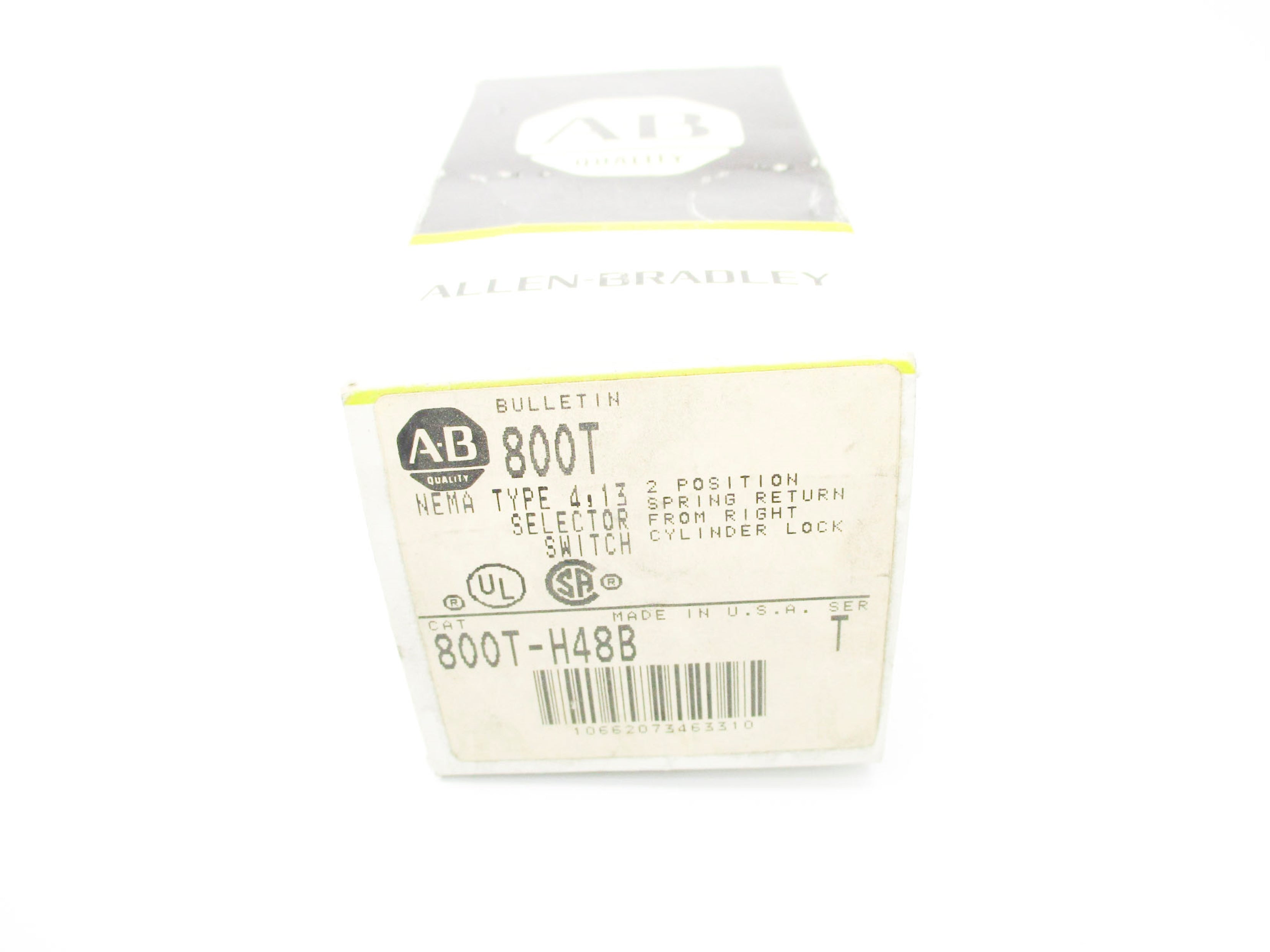 ALLEN BRADLEY 800T-H48B SER. T (BK/YL) NSMP