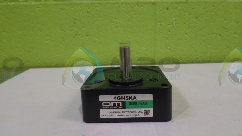 ORIENTAL MOTOR CORP. 4GN5KA GEARHEAD PARALLEL SHAFT *NEW IN BOX*