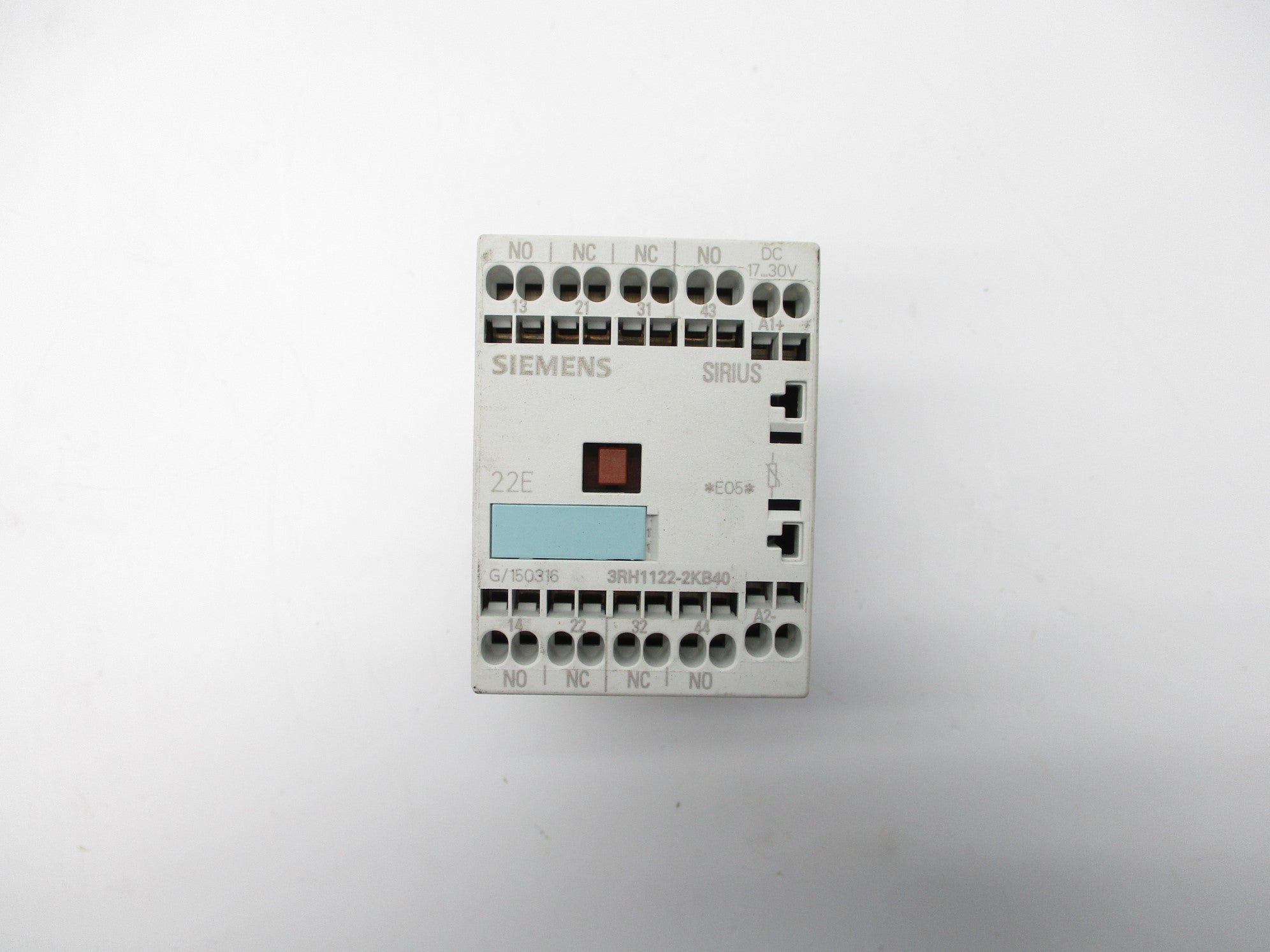 SIEMENS 3RH1122-2KB40 17/30VDC NSNP