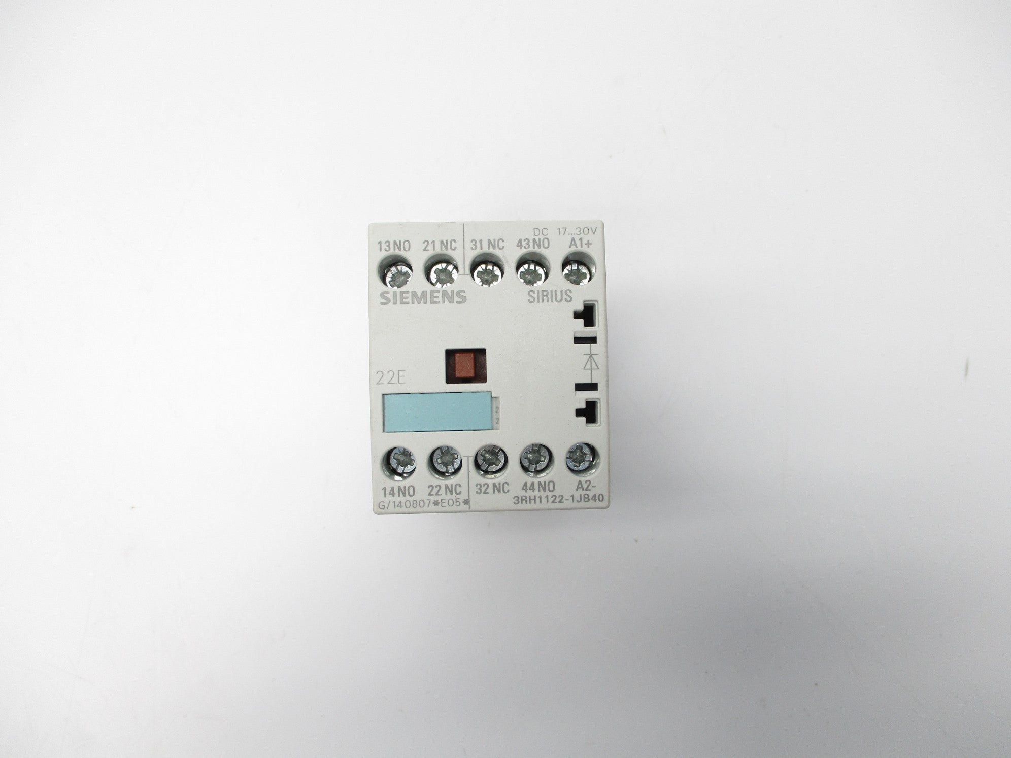 SIEMENS 3RH1122-1JB40 17/30VDC NSNP