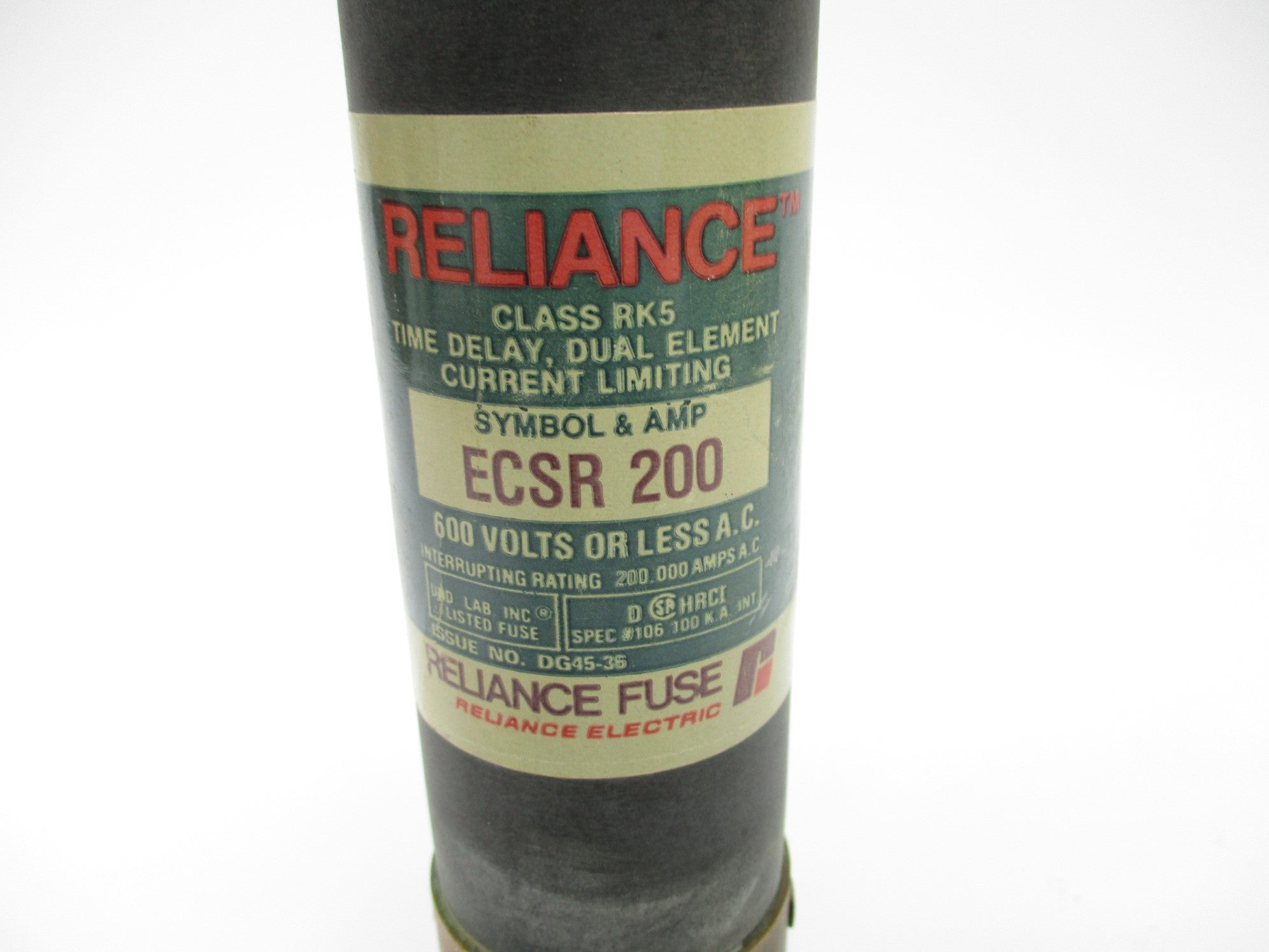 RELIANCE ECSR200 600V 200A NSNP