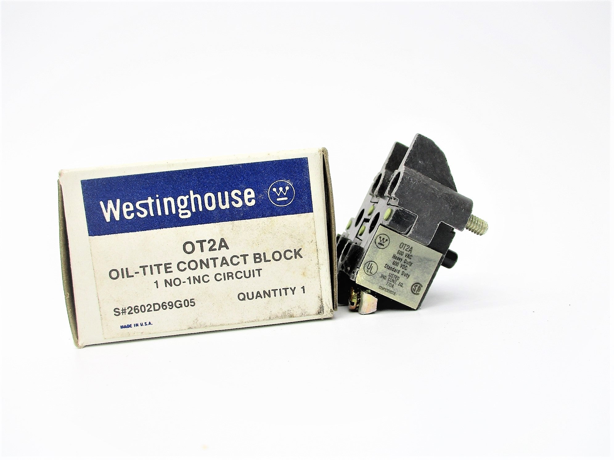 WESTINGHOUSE OT2A 2602D69G05 600VAC NSMP