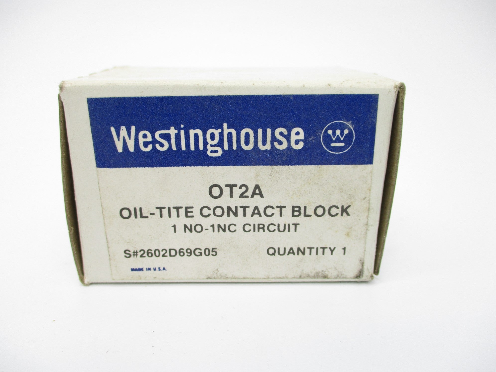 WESTINGHOUSE OT2A 2602D69G05 600VAC NSMP