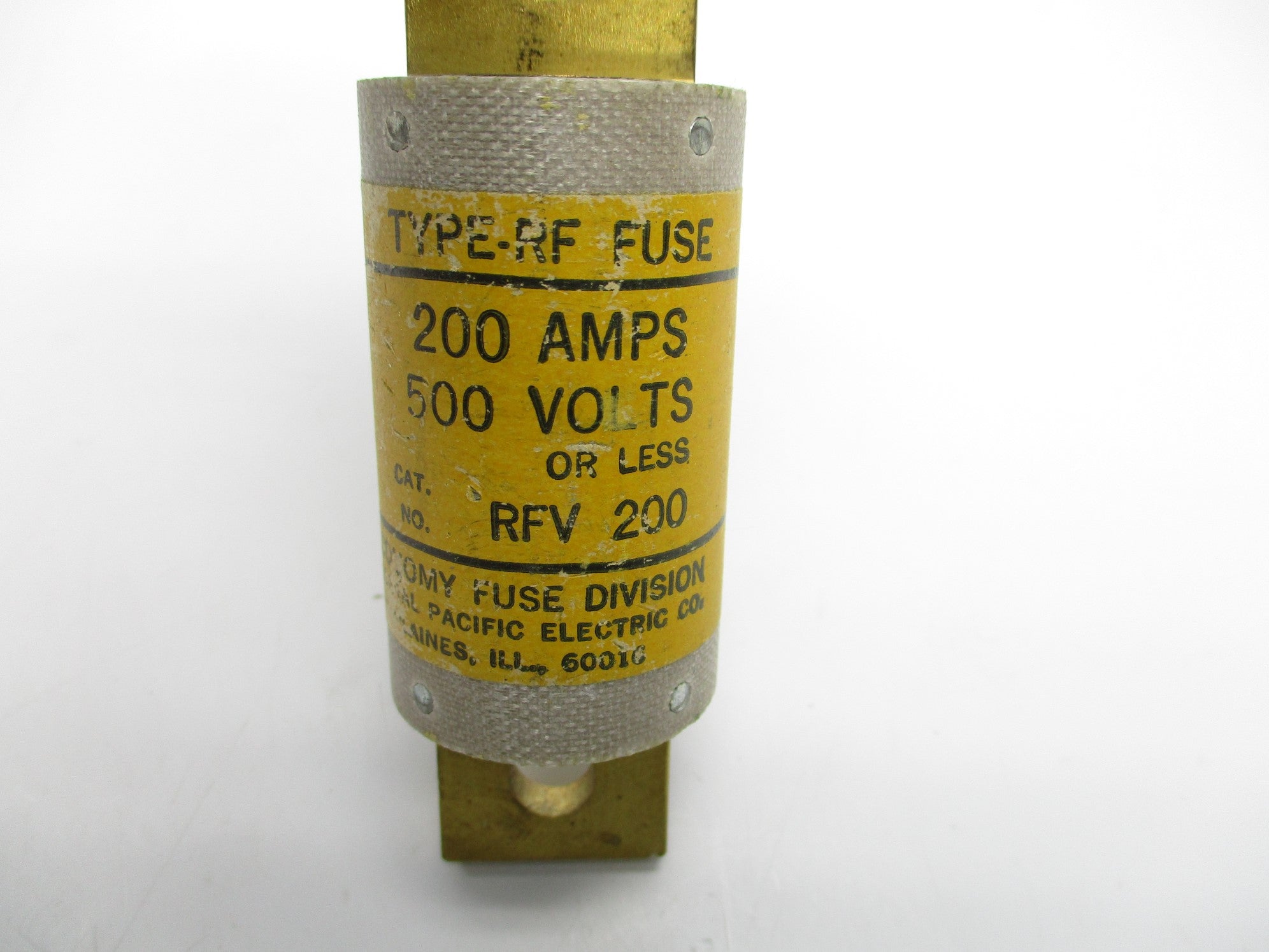 FEDERAL PACIFIC ELECTRIC RFV200 NSNP