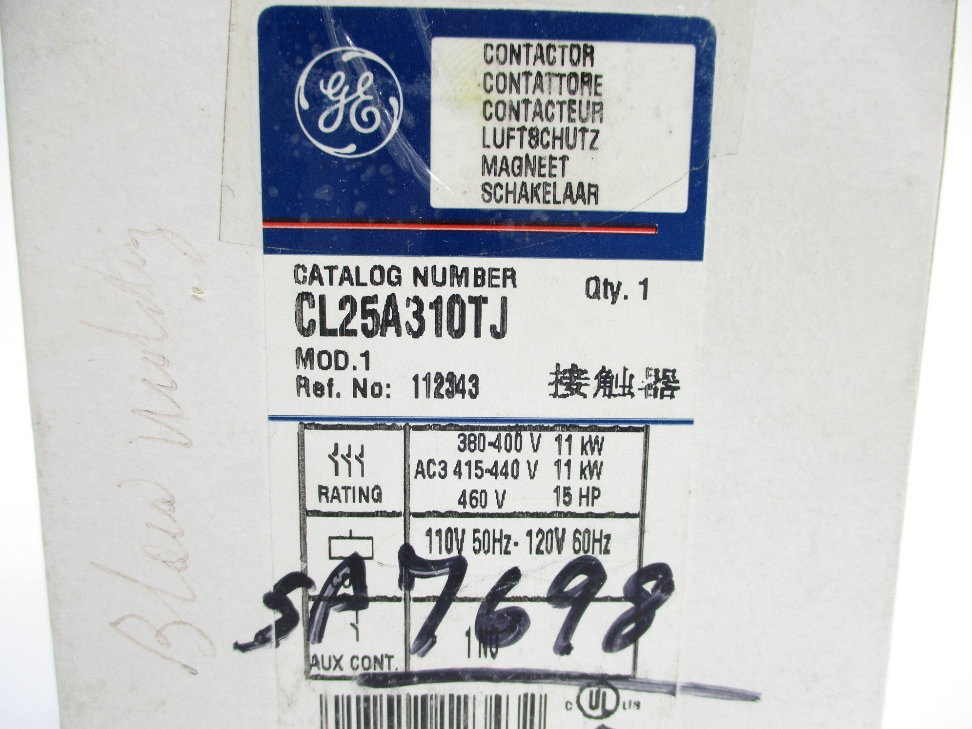 GENERAL ELECTRIC CL25A310TJ 110/120V 45A NSMP