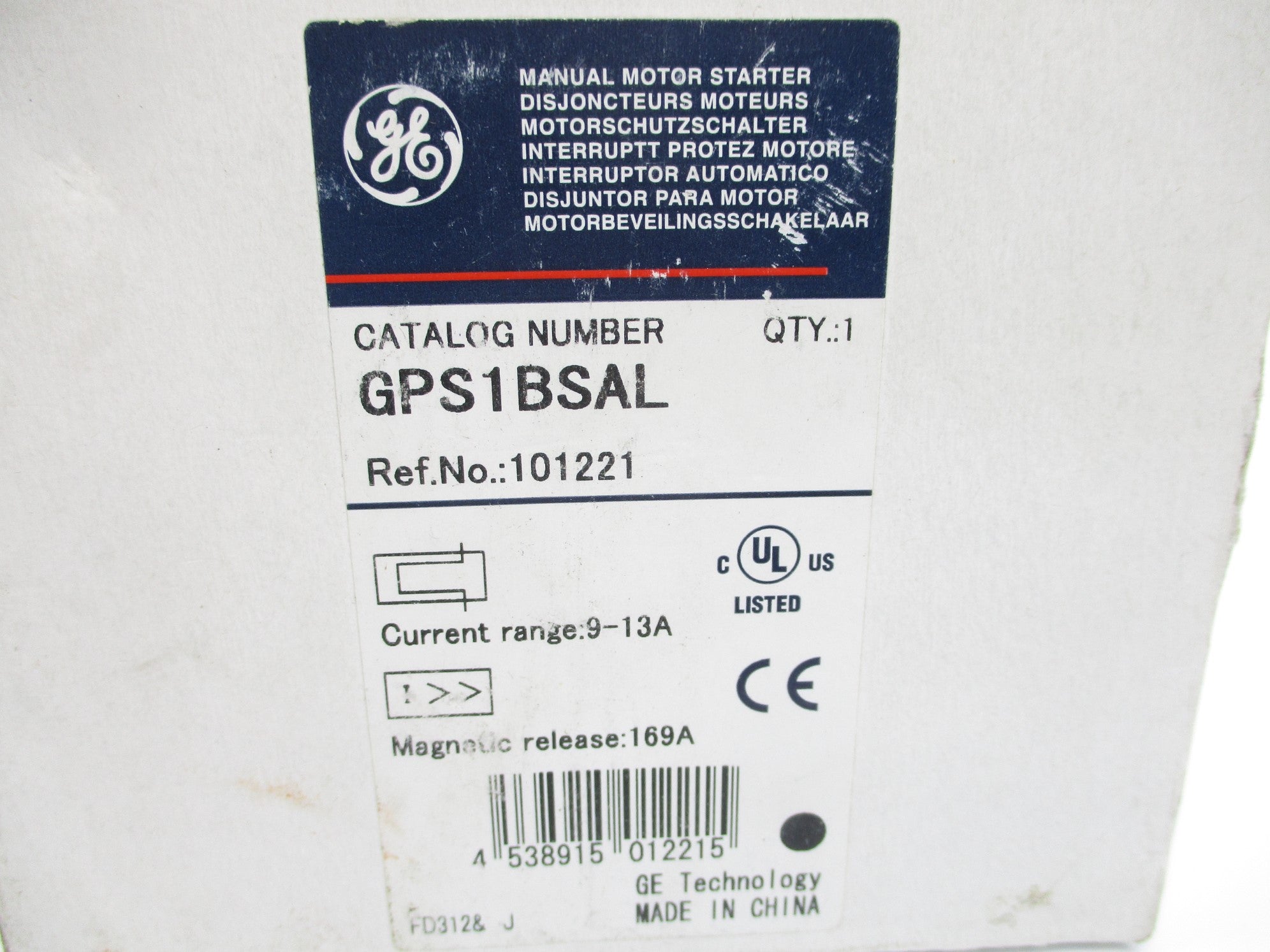 GENERAL ELECTRIC GPS1BSAL NSMP