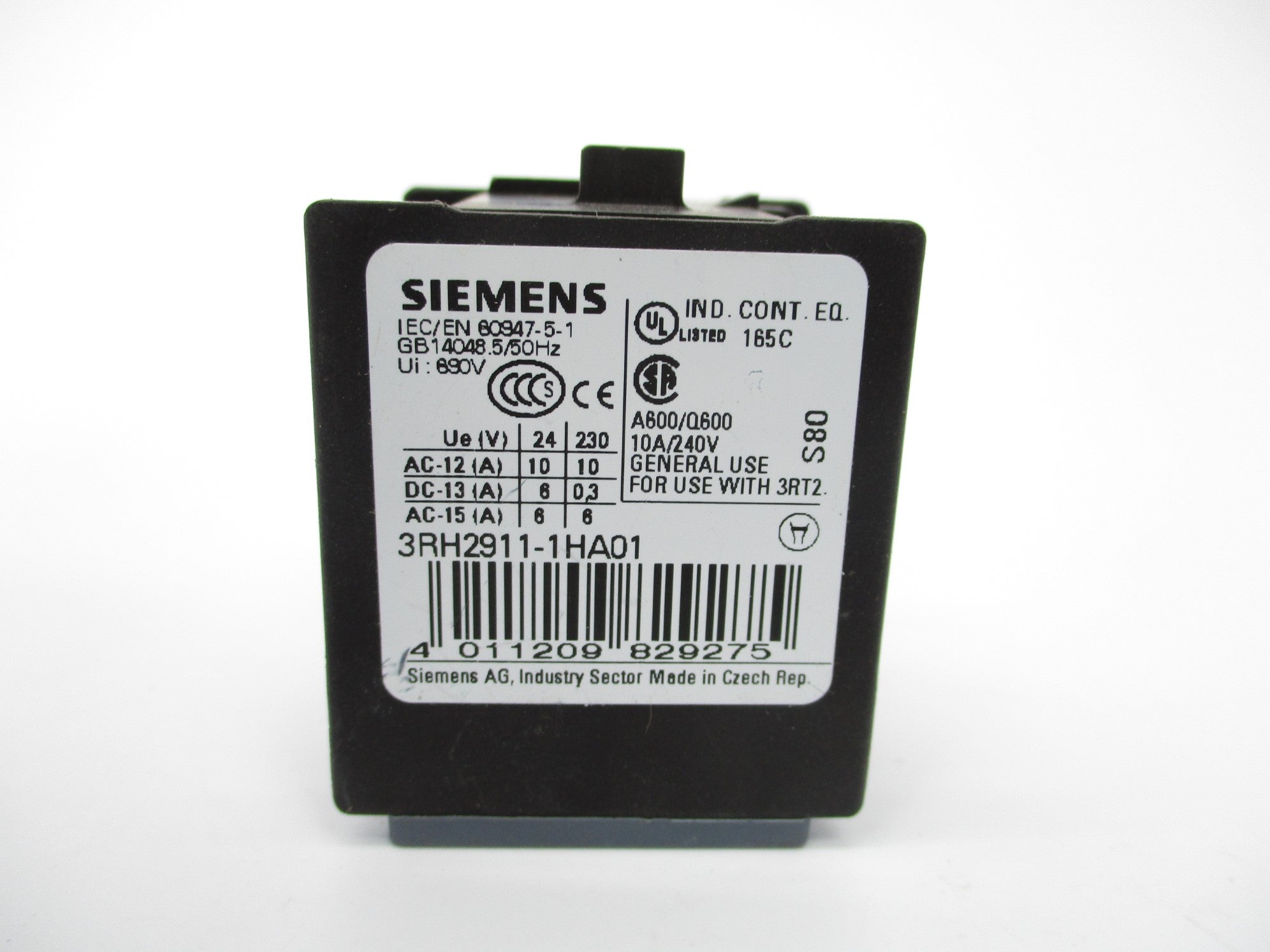 SIEMENS 3RH2911-1HA01 NSNP