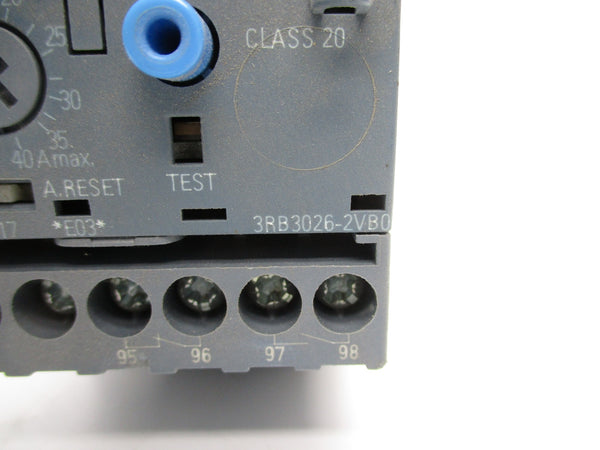 SIEMENS 3RB3026-2VB0 10-40A NSNP