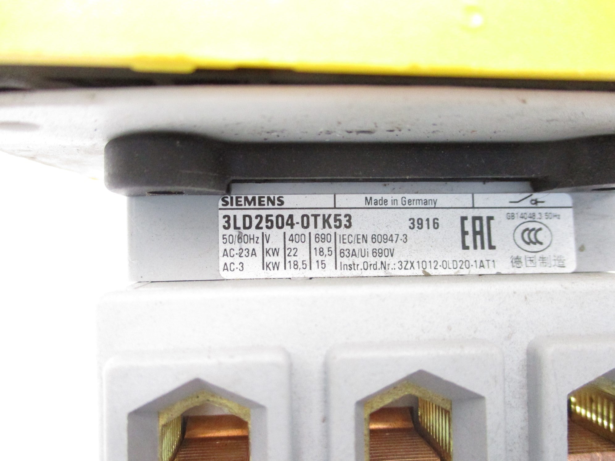 SIEMENS 3LD2504-0TK53 NSNP